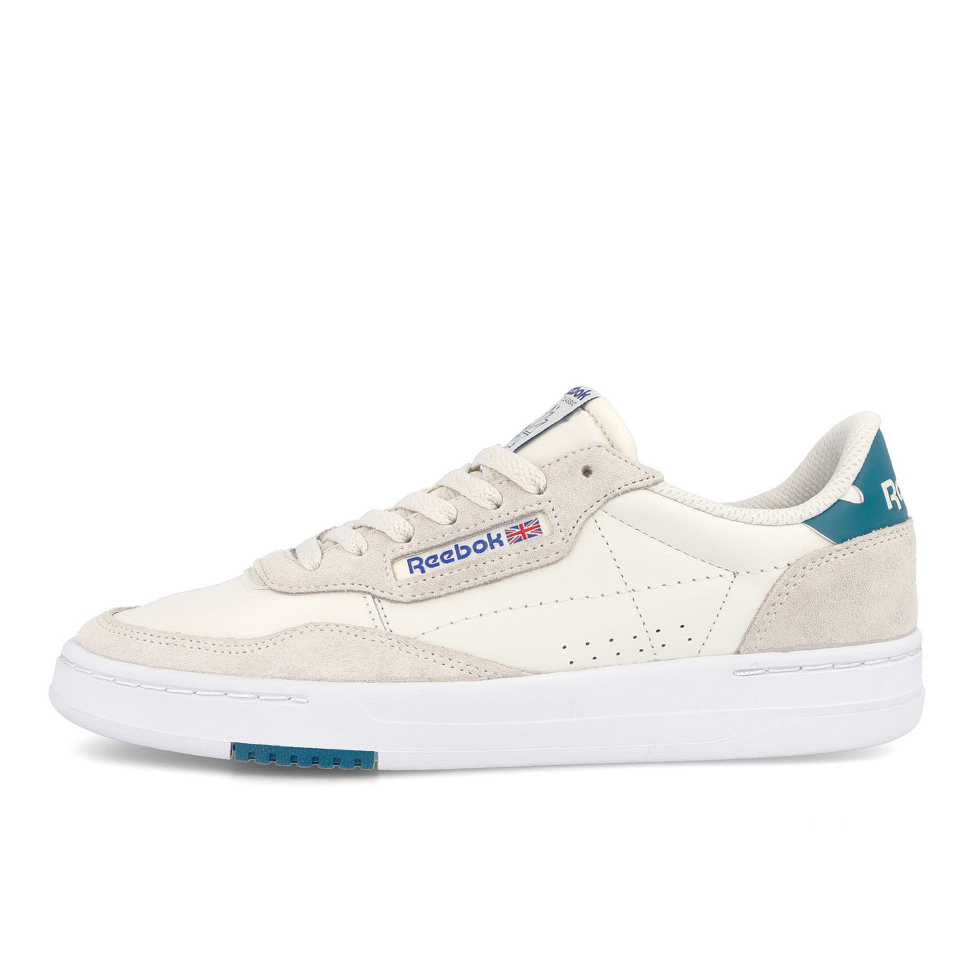 Reebok court peak Chalk / Seaport Teal / Vector Blue Low Top Sneakers GZ4399 | Overkill