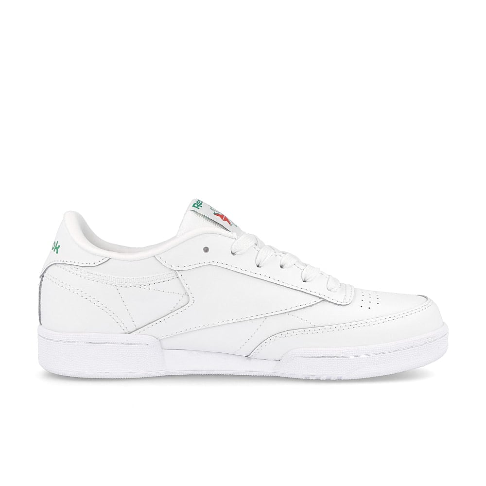 Reebok club c junior White-Glen Green-Vector Blue Sneakers Silhouette | Overkill