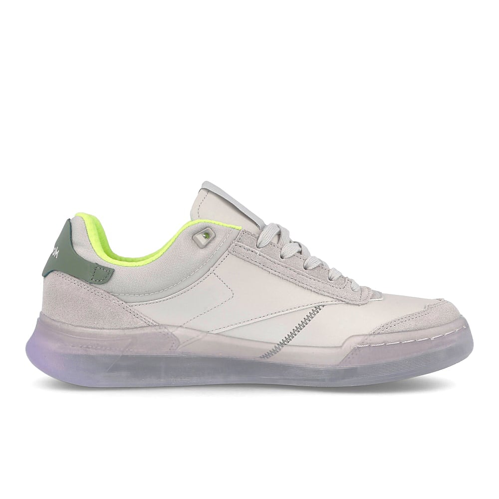 Reebok club c legacy Pure Grey / Harmony Green / Energy Glow Material | Overkill