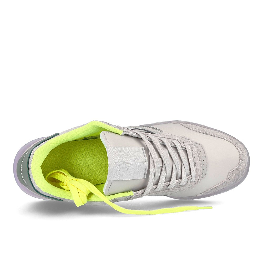 Reebok club c legacy Pure Grey / Harmony Green / Energy Glow Detail view 1 | Overkill