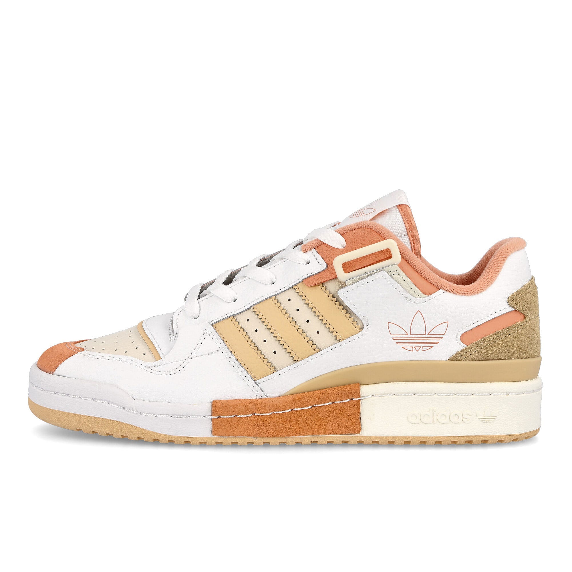 adidas forum exhibit low Footwear White-Cream White-Halo Amber Sneakers GZ5389 | Overkill