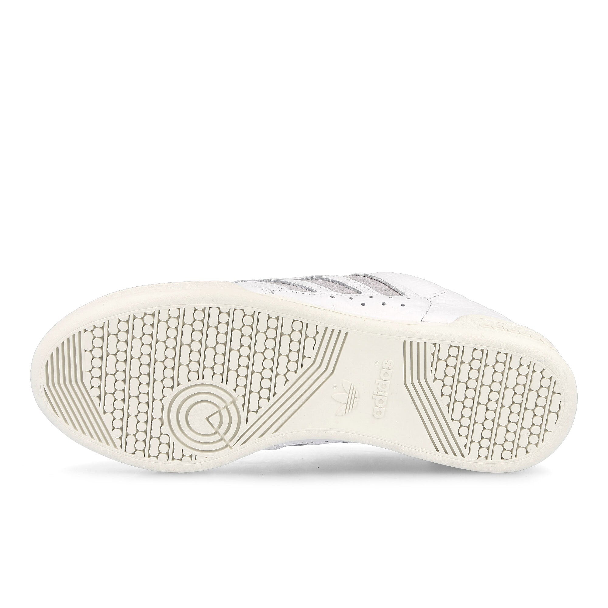 adidas continental 80 stripes Footwear White-Grey Two-Off White Sneakers Detail View 1 | Overkill