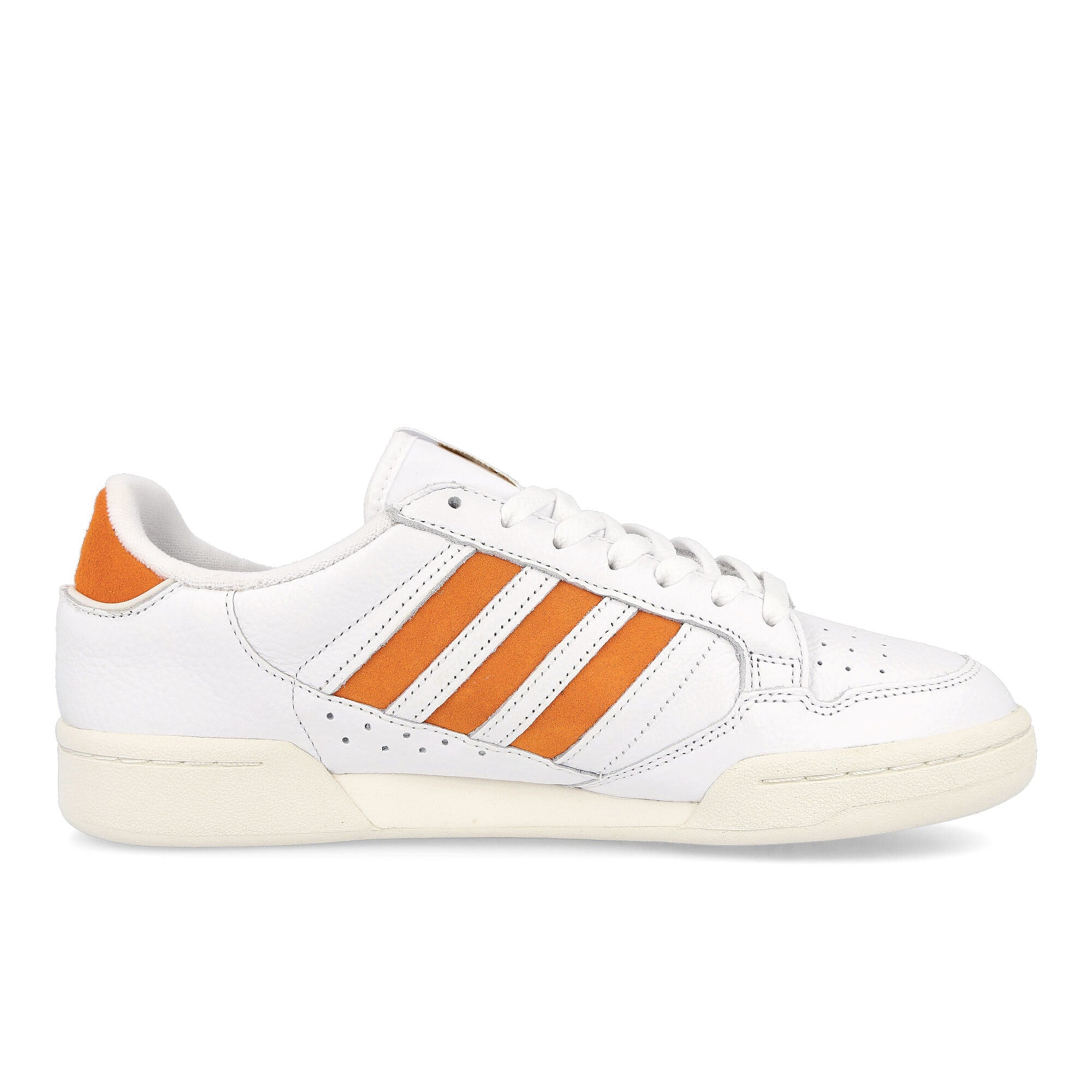 adidas continental 80 stripes Footwear White-Orange Rush-Off White Sneakers Silhouette | Overkill