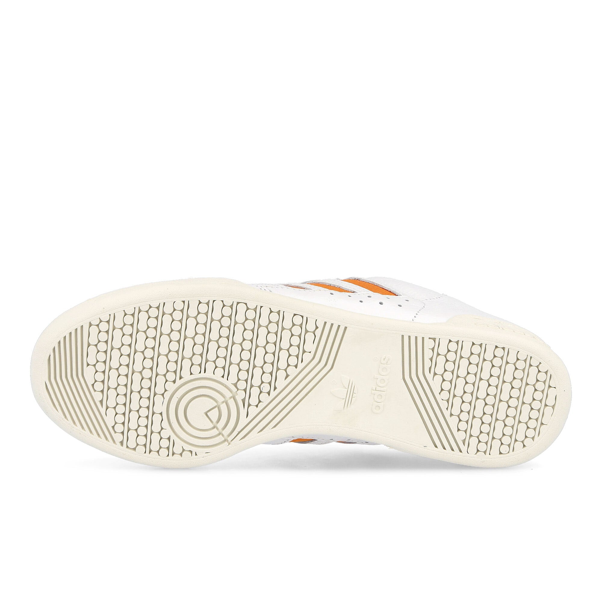 adidas continental 80 stripes Footwear White-Orange Rush-Off White Sneakers Detail View 1 | Overkill