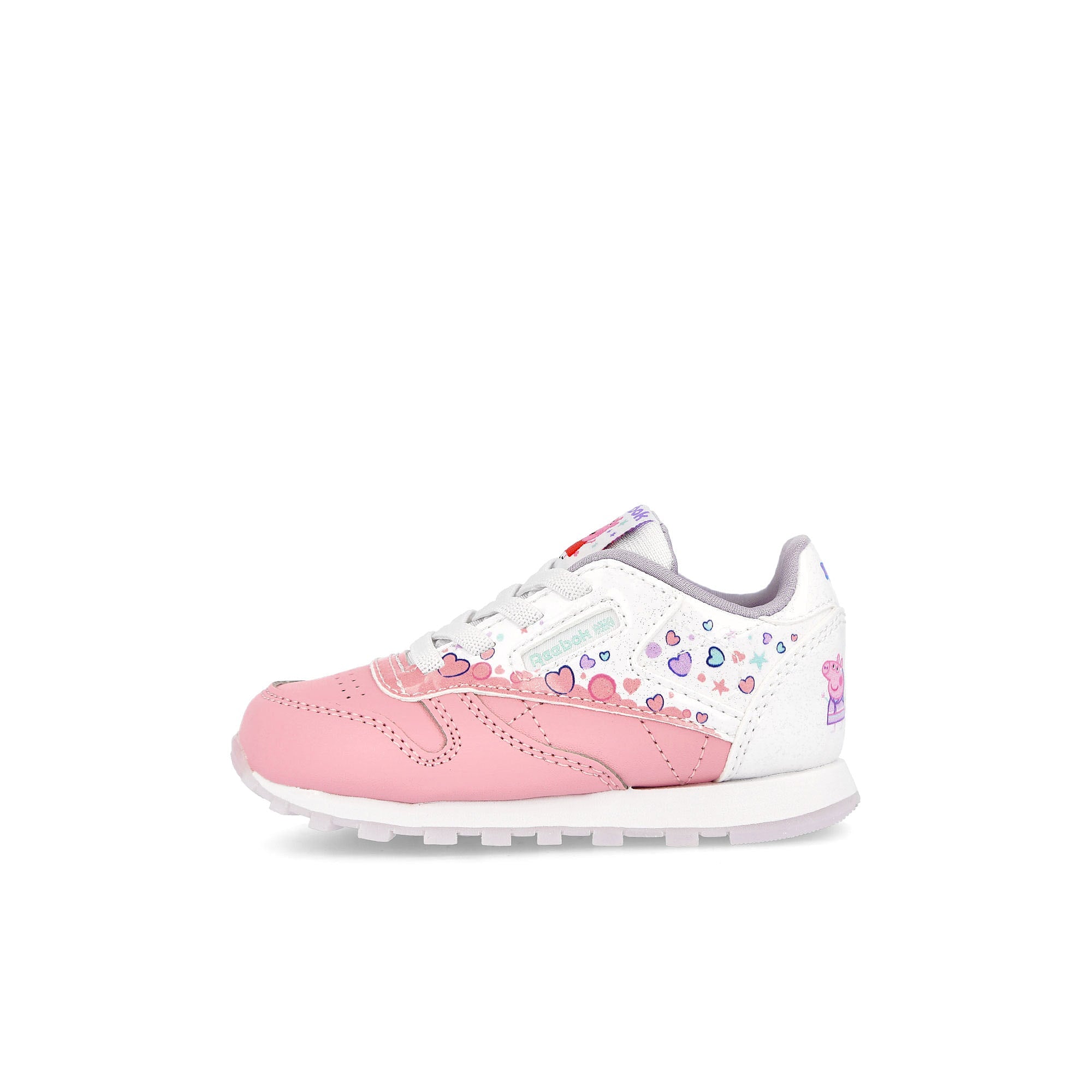 Reebok Peppa Pig x Reebok Classic Leather Infants Light Pink / Footwear White / Purple Glow GZ6485 | Overkill