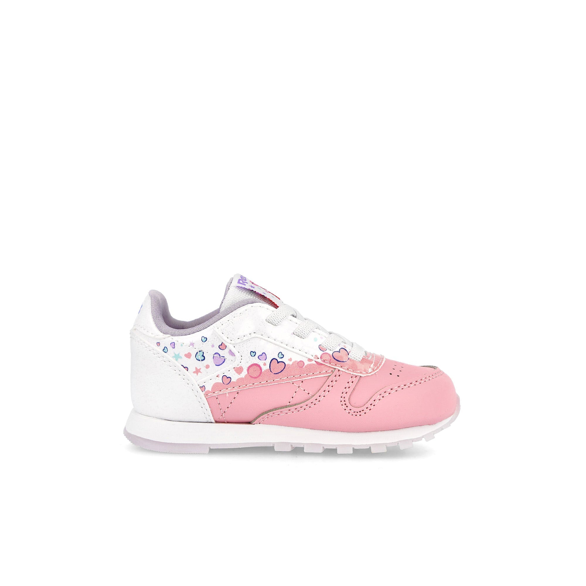 Reebok Peppa Pig x Reebok Classic Leather Infants Light Pink / Footwear White / Purple Glow Material | Overkill