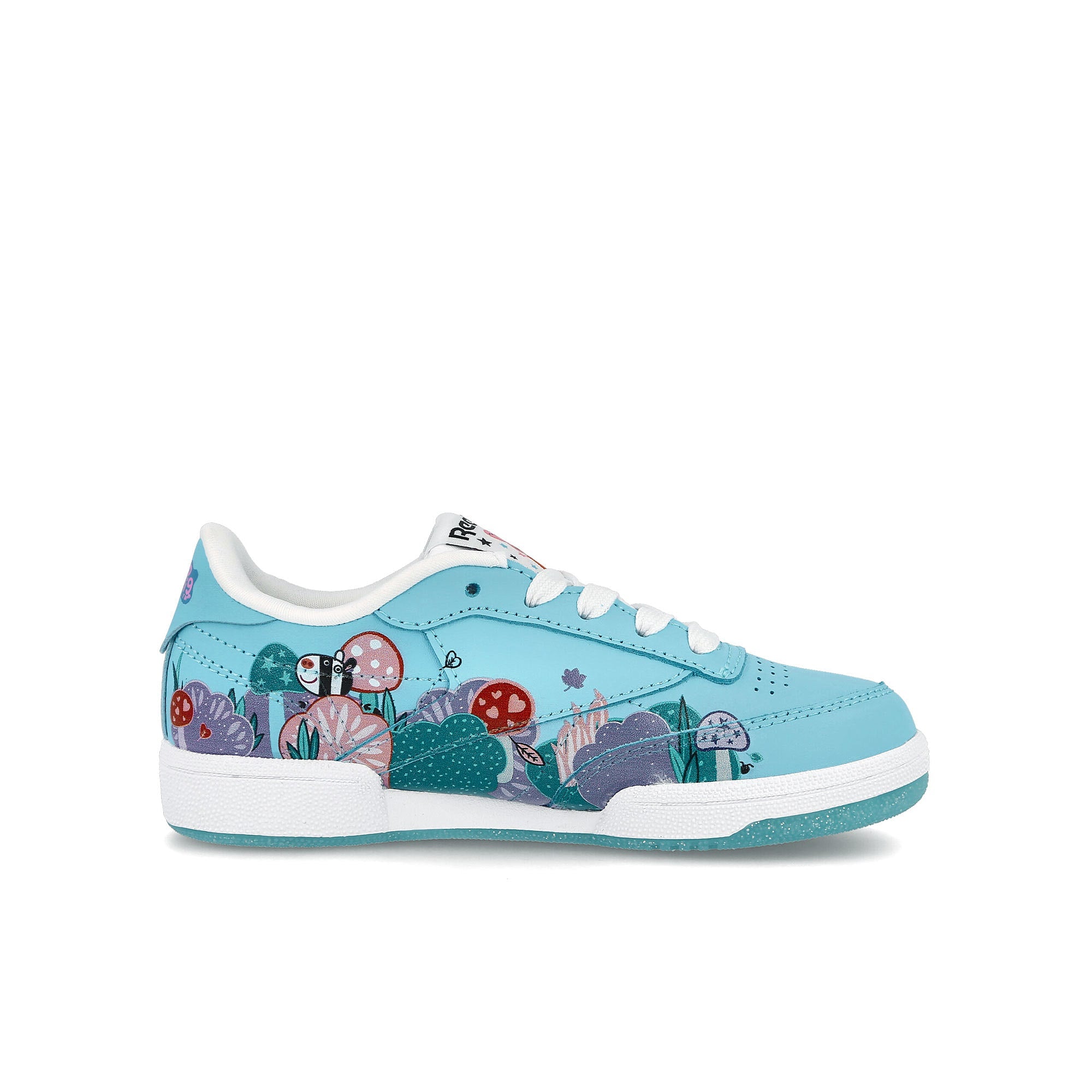 Reebok Peppa Pig x Reebok Club C Kids Digital Blue / Core Black / Footwear White Material | Overkill