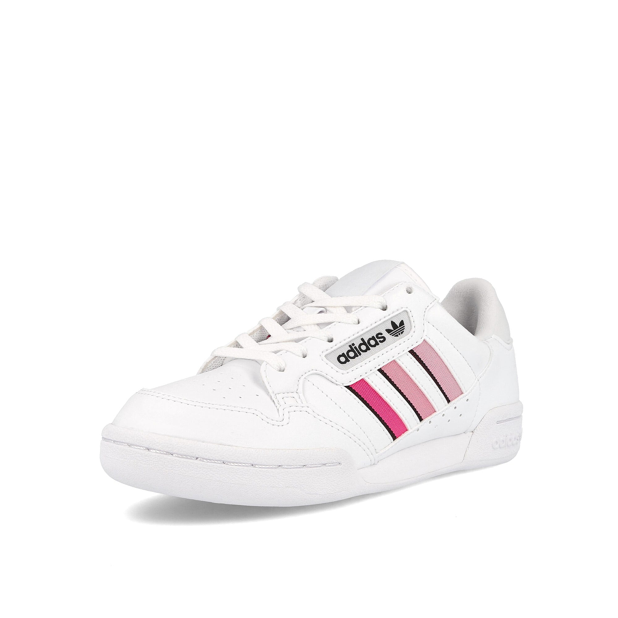 adidas continental 80 stripes junior Footwear White / Core Black / Light Pink Detailfoto | Overkill