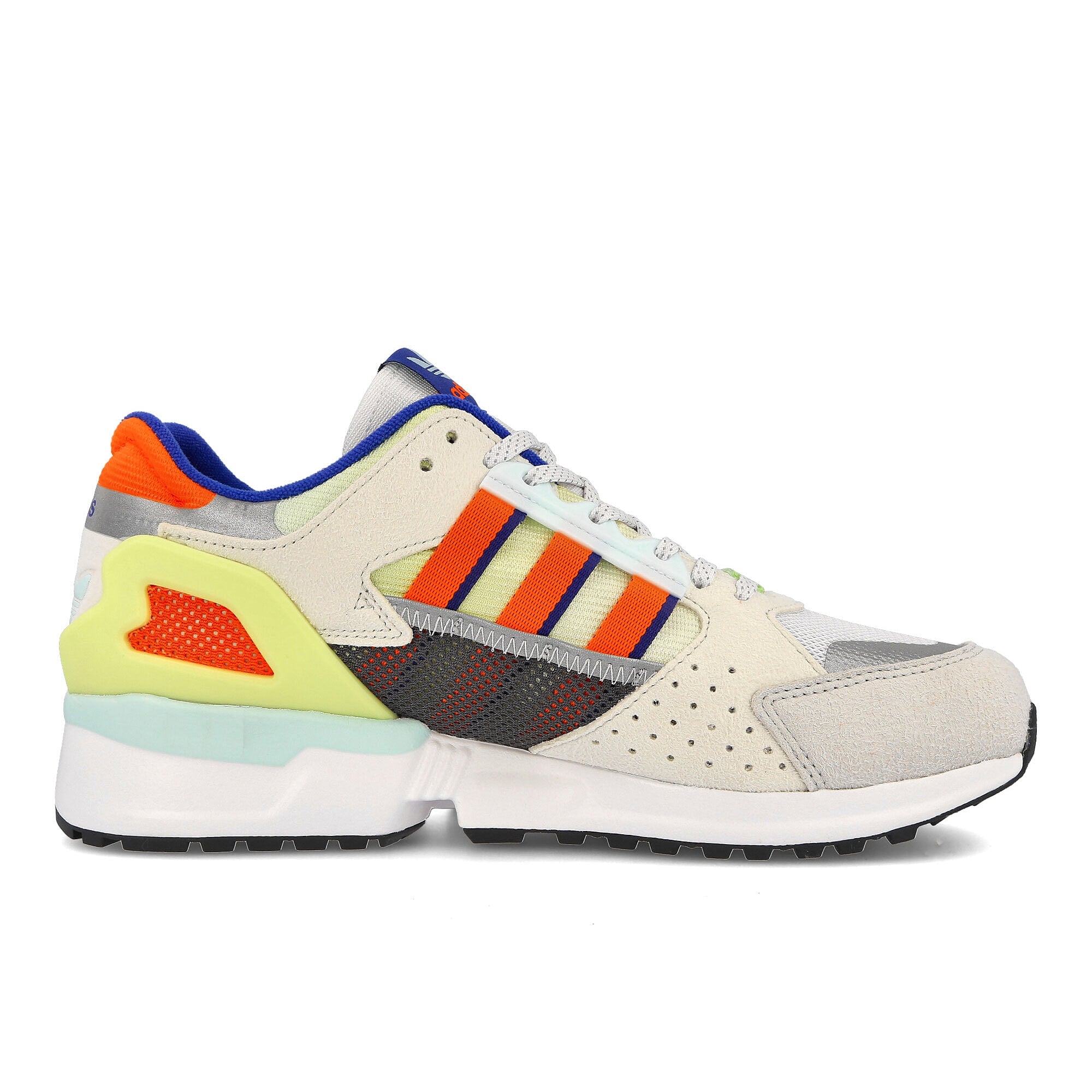 adidas zx 10.000 c Grey One-Solar Red-Footwear White Sneakers Silhouette | Overkill