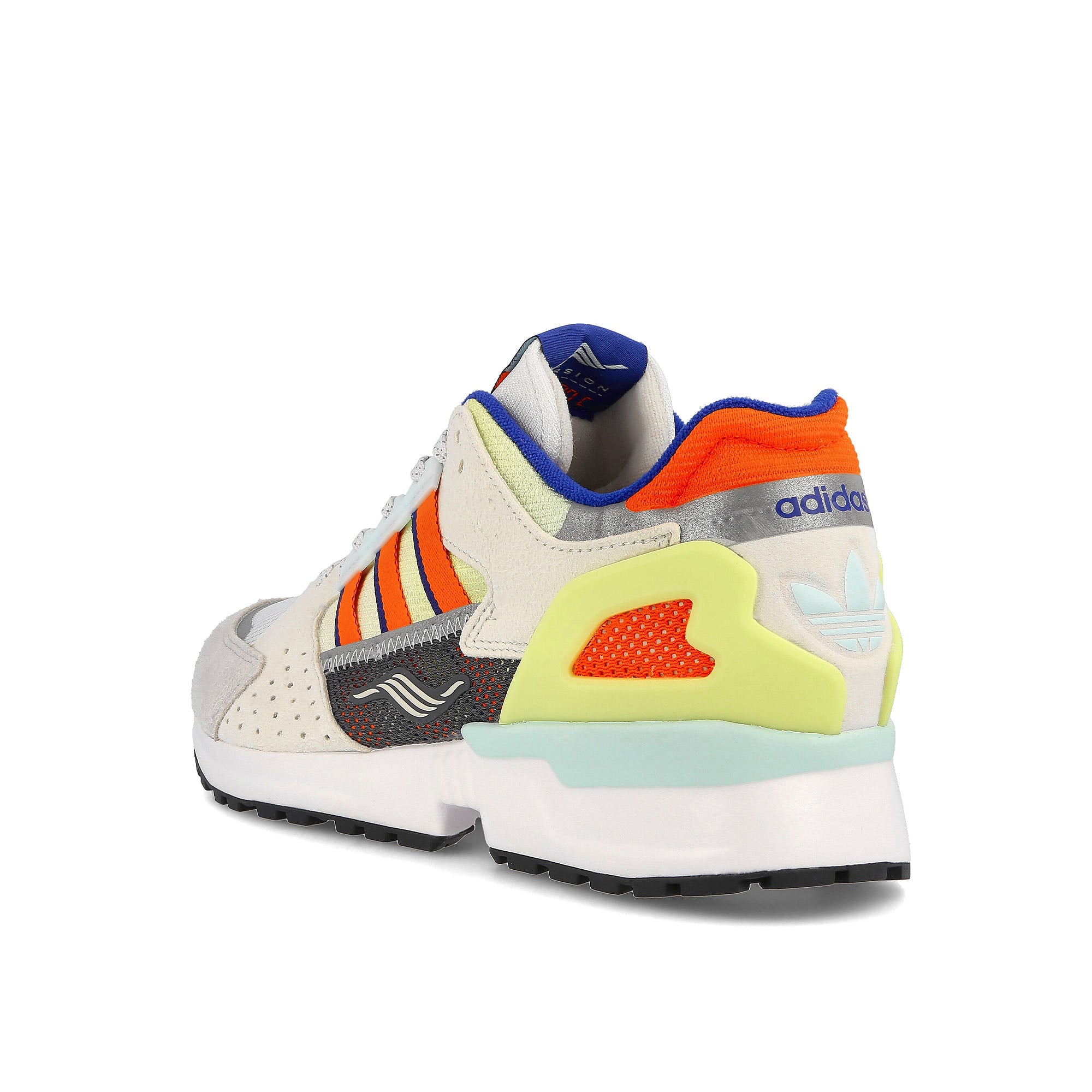 adidas zx 10.000 c Grey One-Solar Red-Footwear White Sneakers Material | Overkill