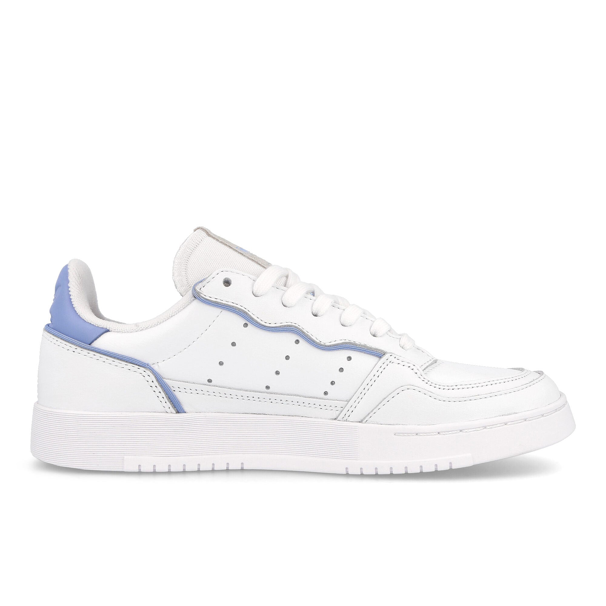adidas supercourt Footwear White-Chalk White-Ambient Sky Sneakers Silhouette | Overkill
