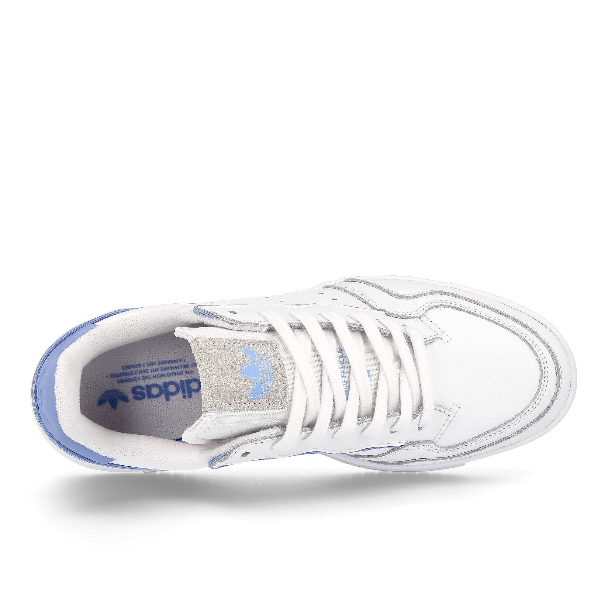 adidas supercourt Footwear White-Chalk White-Ambient Sky Sneakers Detailfoto | Overkill