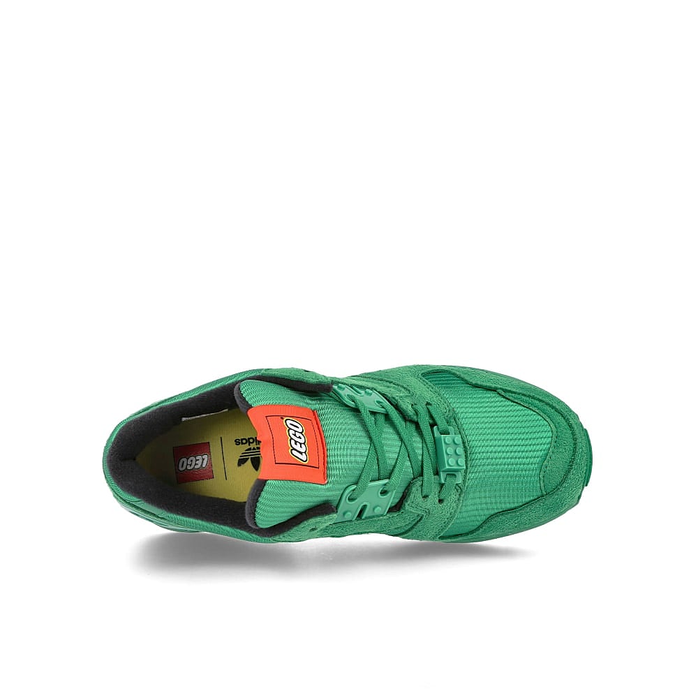 adidas LEGO x adidas ZX 8000 Junior Green-Footwear White-Green Sneakers Detailfoto | Overkill