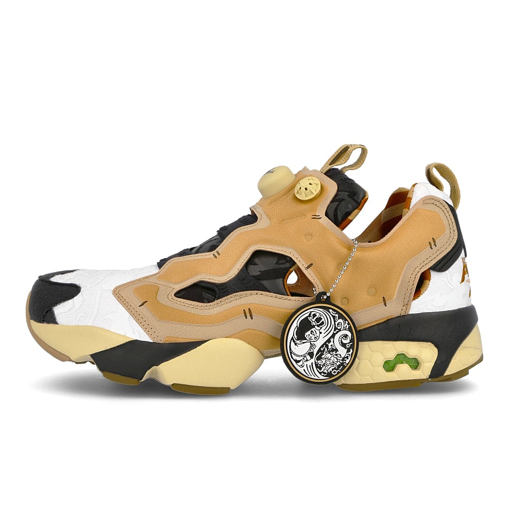 Reebok Kung Fu Panda x Reebok Instapump Fury OG Black-White-Beige Sneakers GZ8632 | Overkill