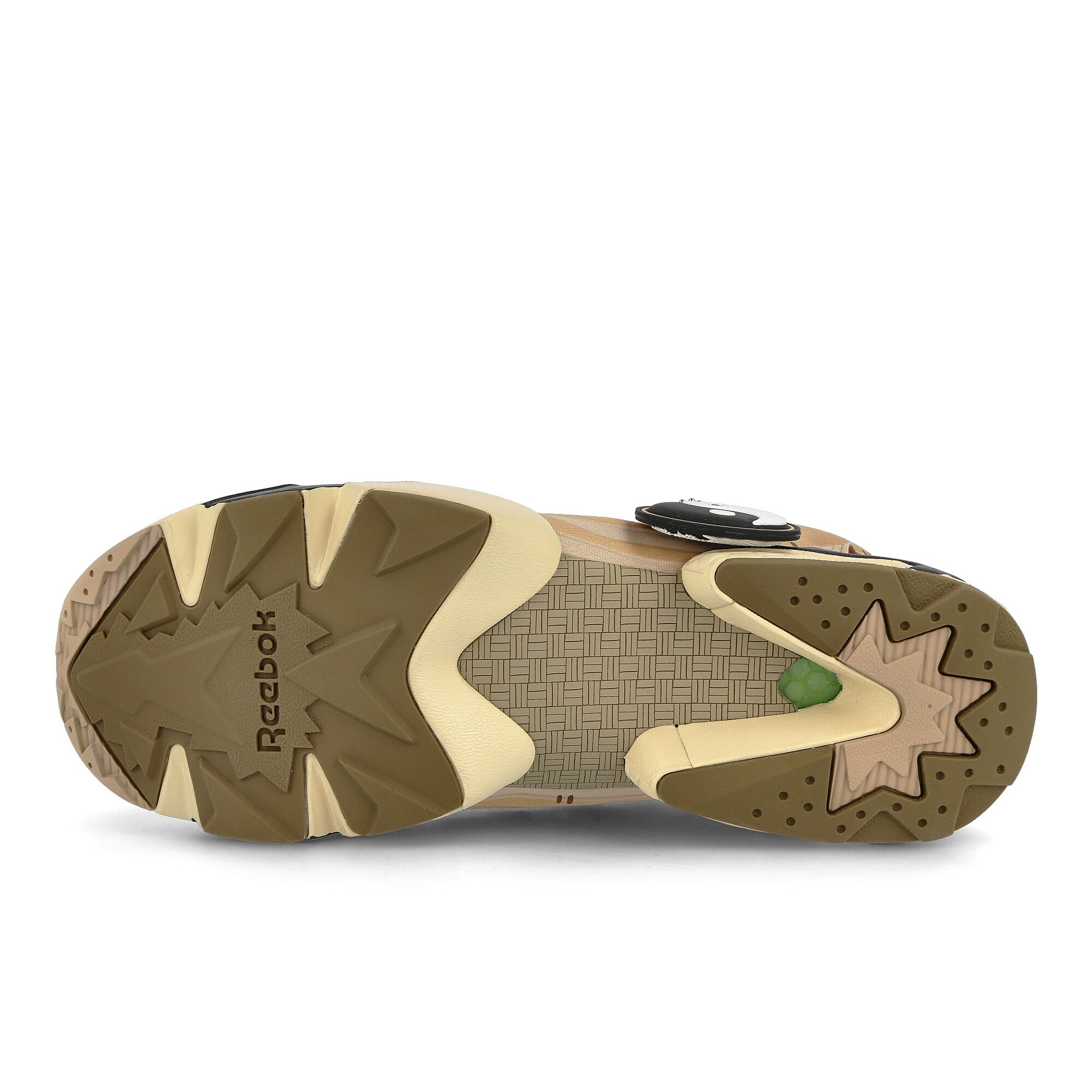 Reebok Kung Fu Panda x Reebok Instapump Fury OG Black-White-Beige Sneakers Detail View 1 | Overkill