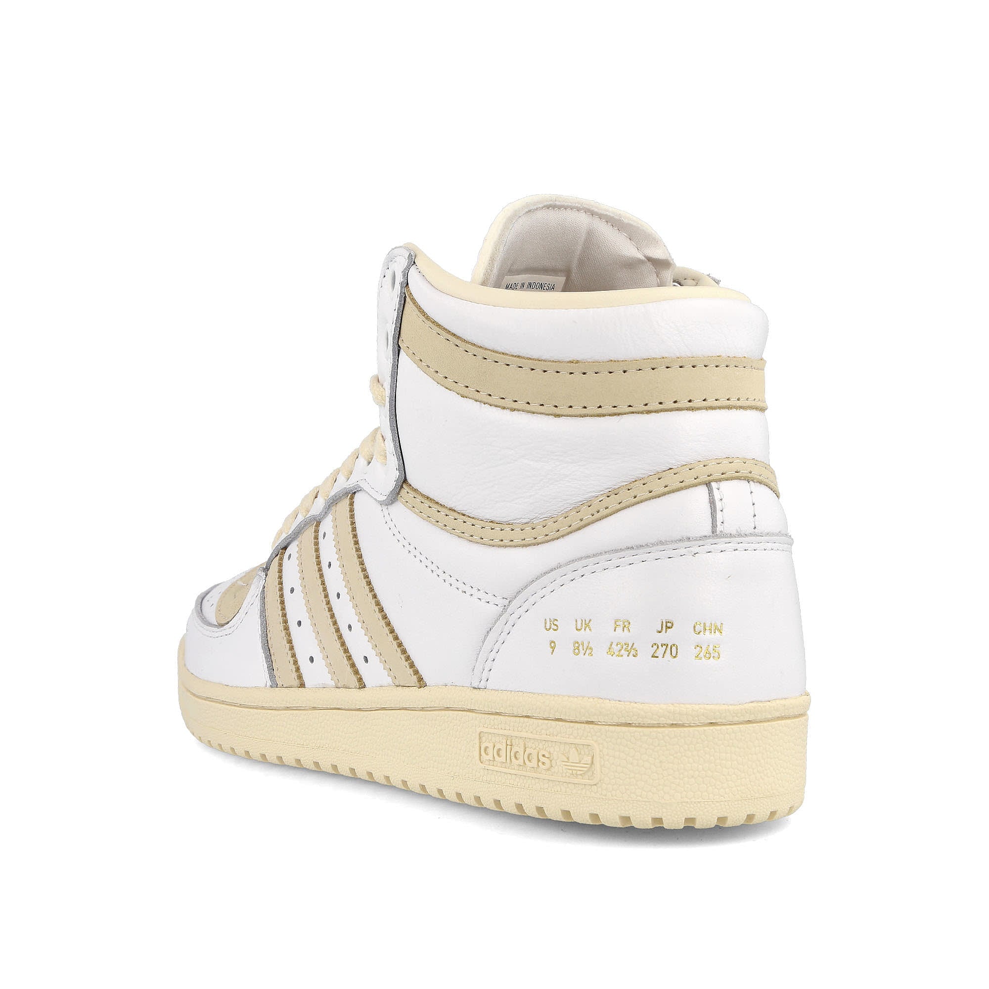 adidas top ten Footwear White-Cream White-Blue Bird Sneakers Material | Overkill