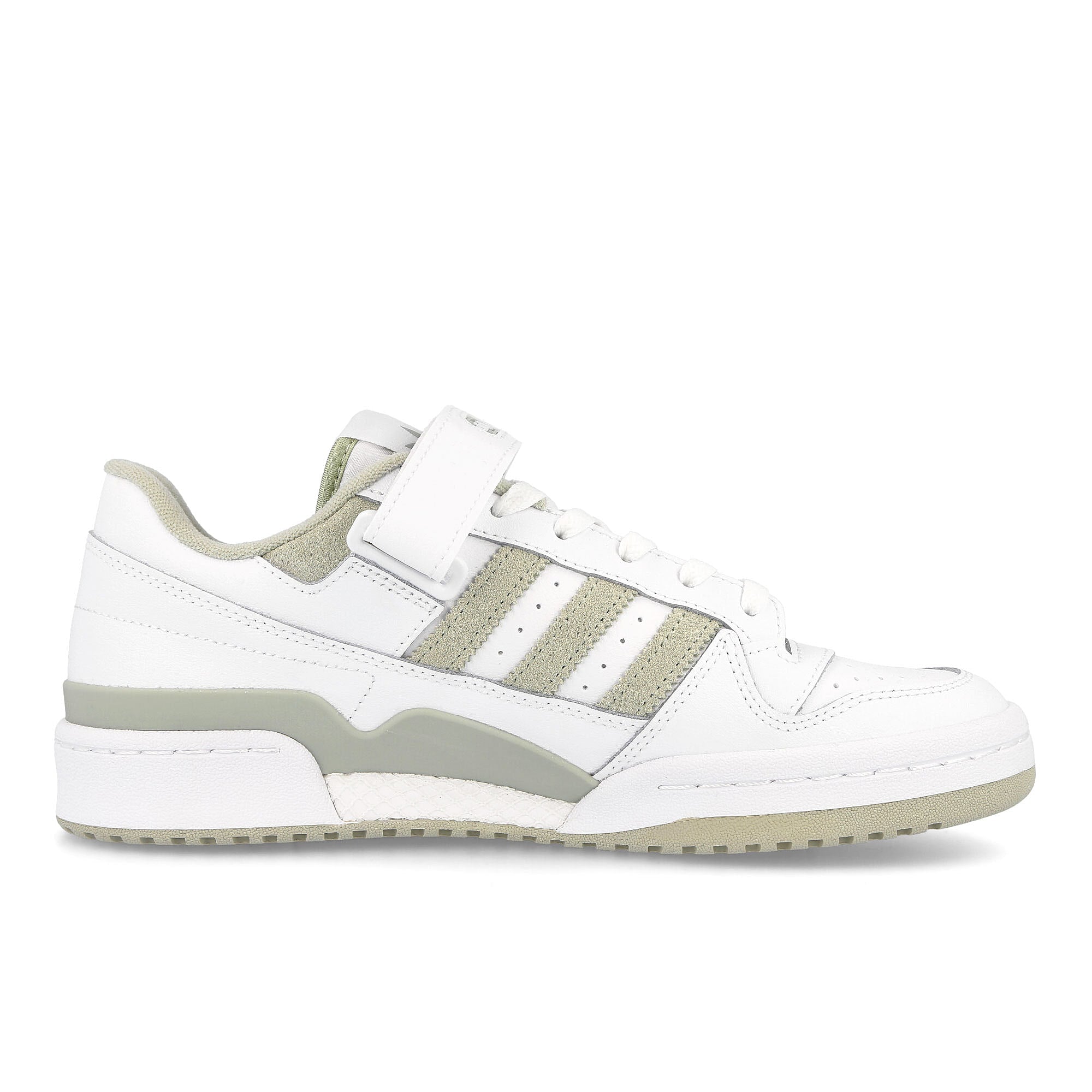 adidas forum low Footwear White-Halo Green-Footwear White Sneakers Silhouette | Overkill