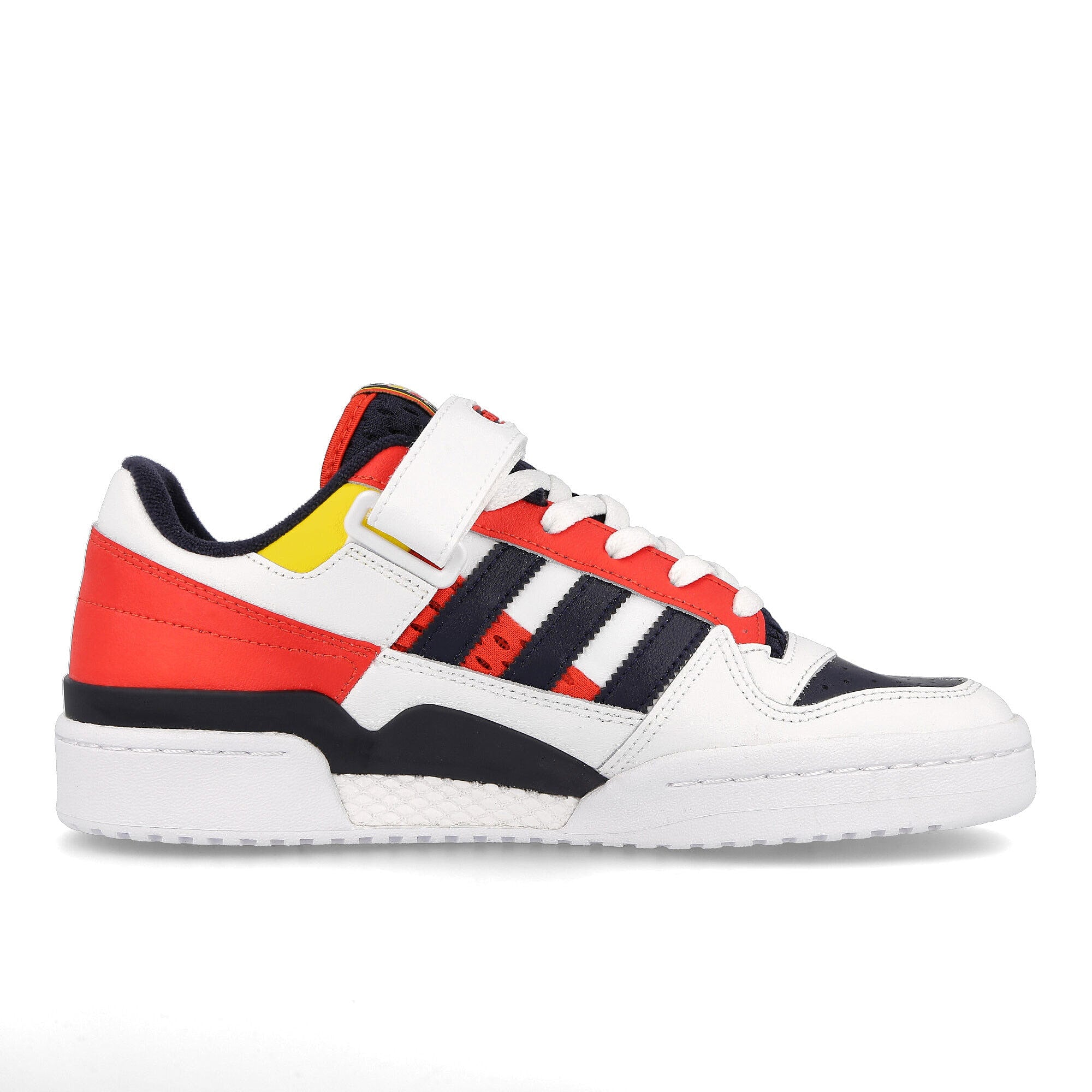 adidas forum low Footwear White-Legend Ink-Red Sneakers Silhouette | Overkill
