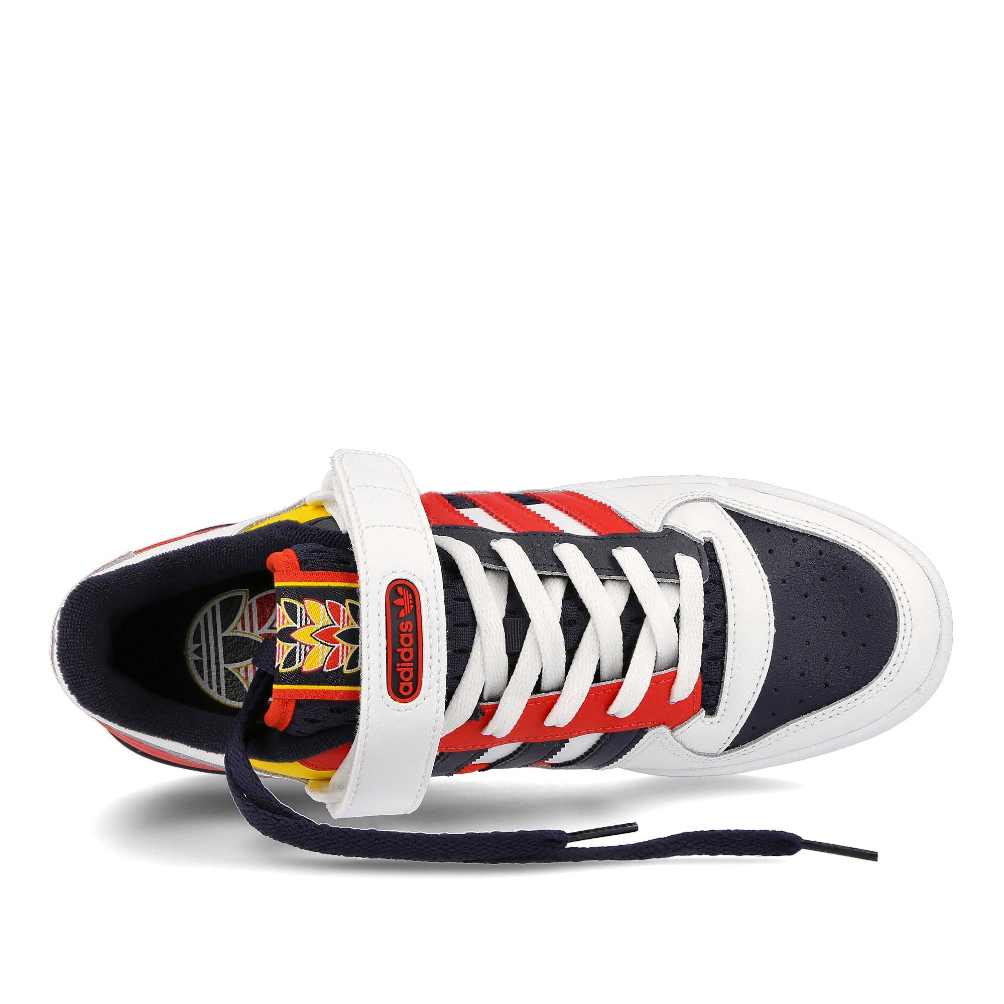 adidas forum low Footwear White-Legend Ink-Red Sneakers Detailfoto | Overkill