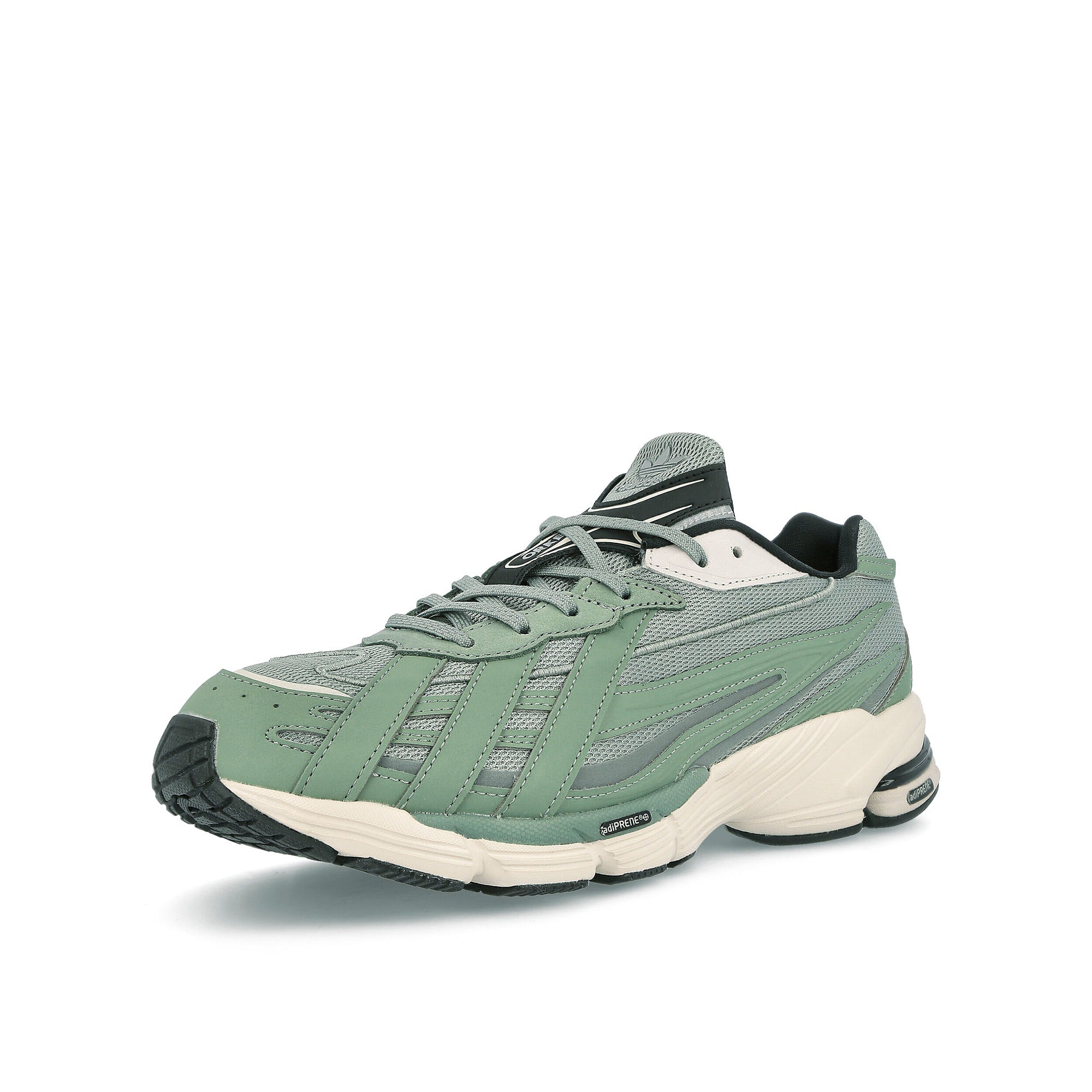 adidas Orketro Silver Green-Core Black-Aluminium Sneakers Close Up | Overkill