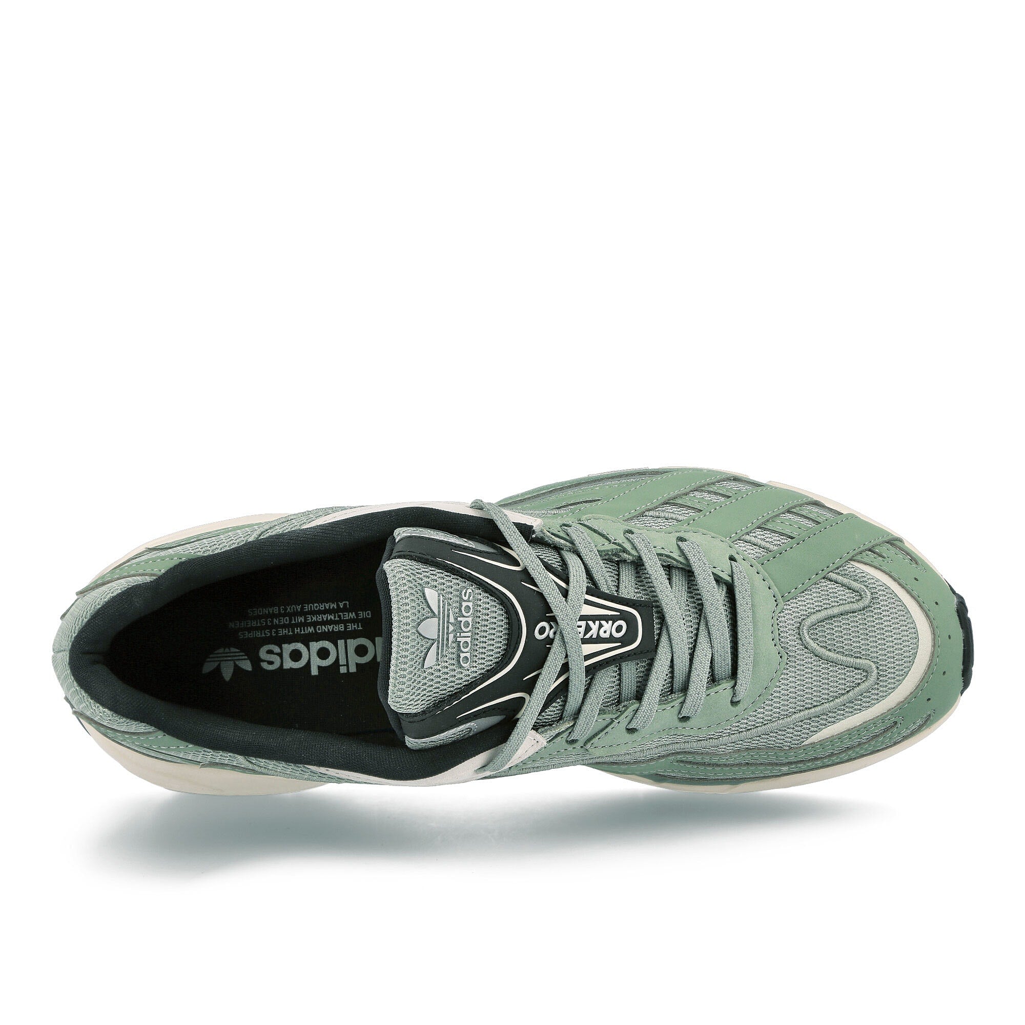 adidas Orketro Silver Green-Core Black-Aluminium Sneakers Detailfoto | Overkill
