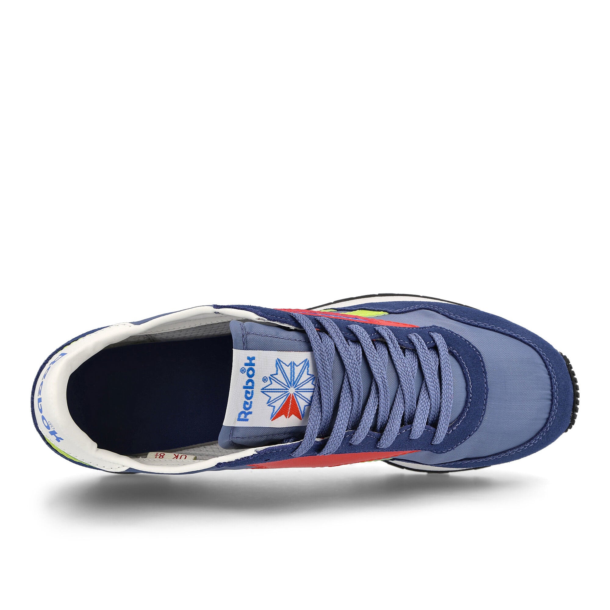 Reebok aztec ii Blue Slate-None-Acid Yellow Low Top Sneakers Detailfoto | Overkill