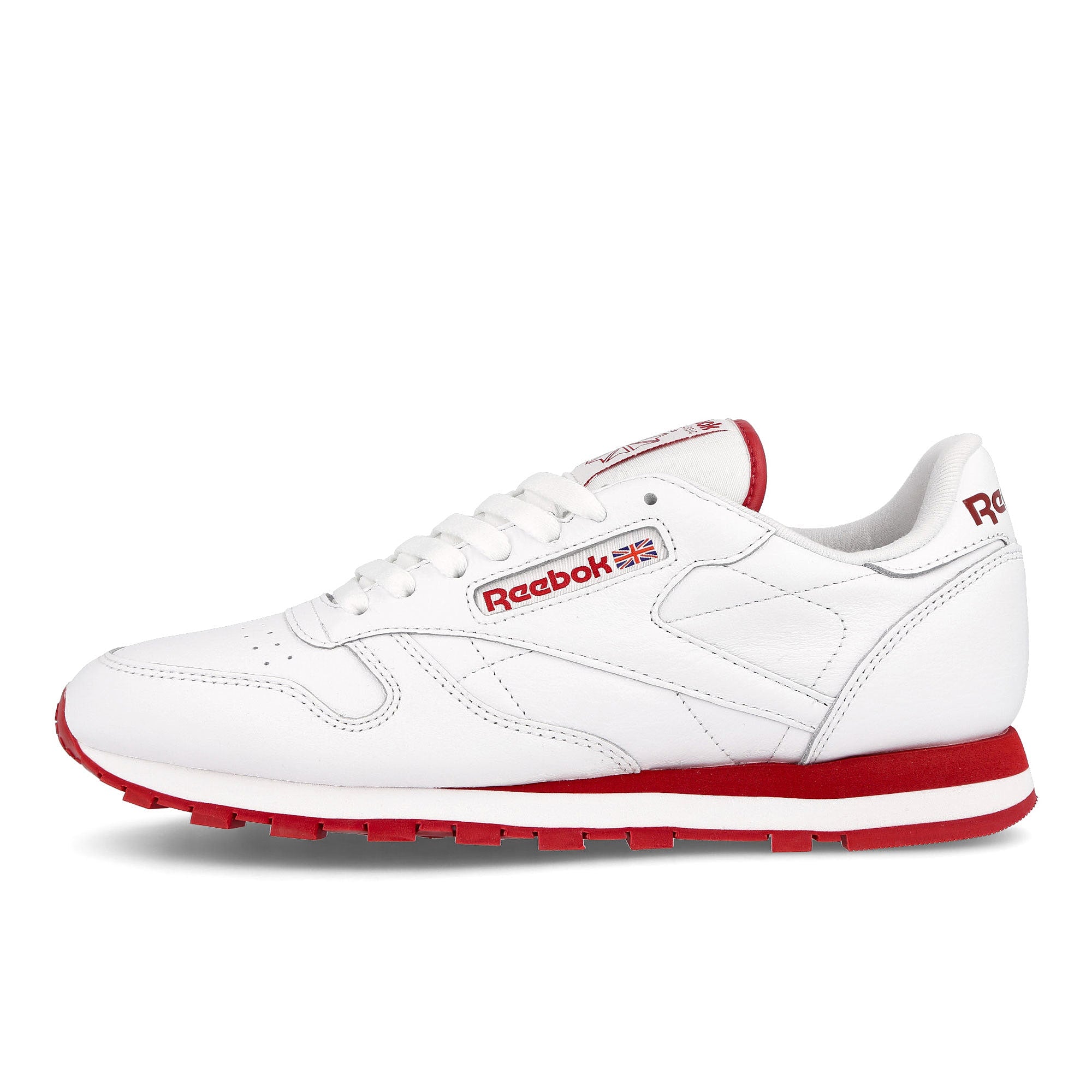 Reebok classic leather Footwear White-Flash Red-Footwear White Sneakers GZ9936 | Overkill