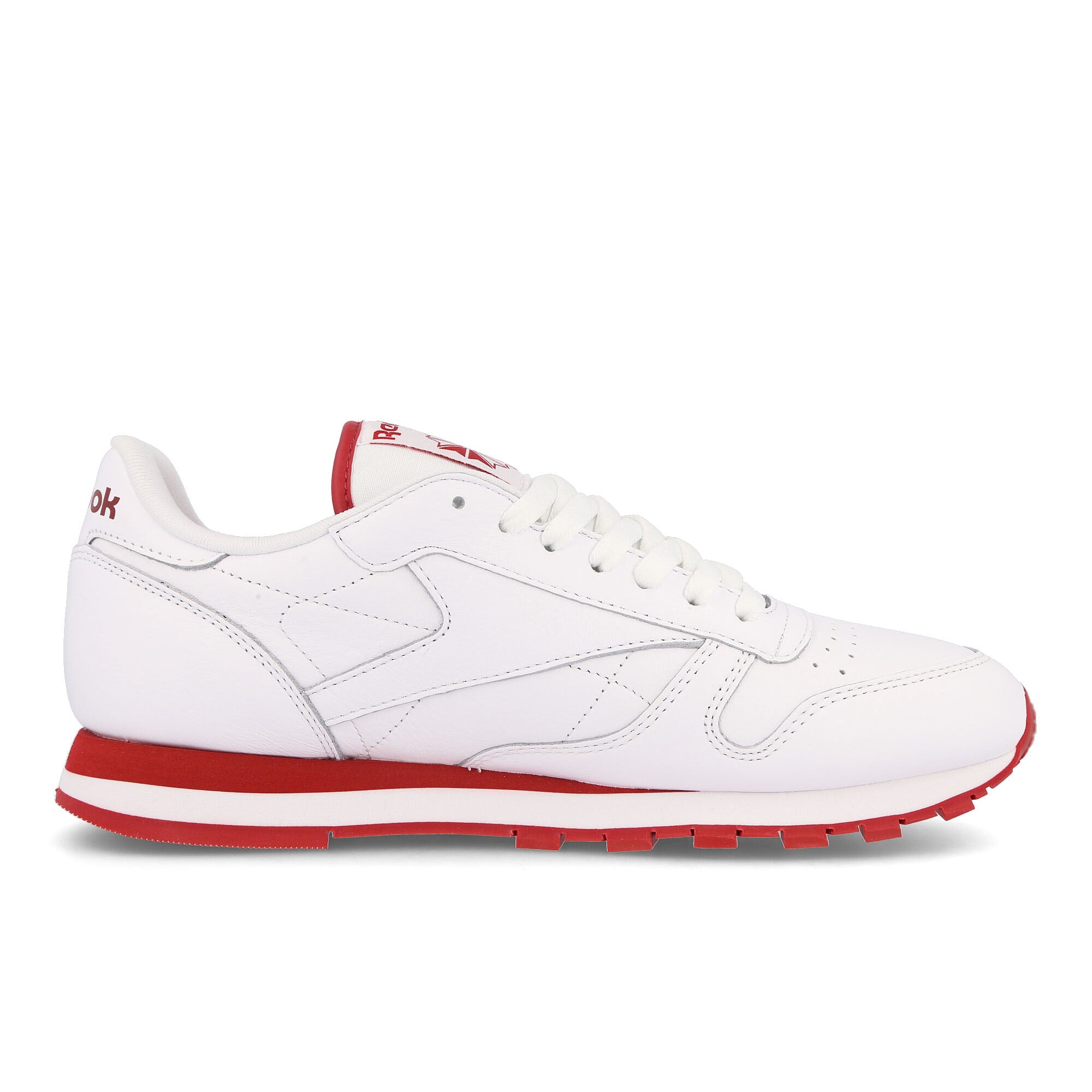 Reebok classic leather Footwear White-Flash Red-Footwear White Sneakers Silhouette | Overkill