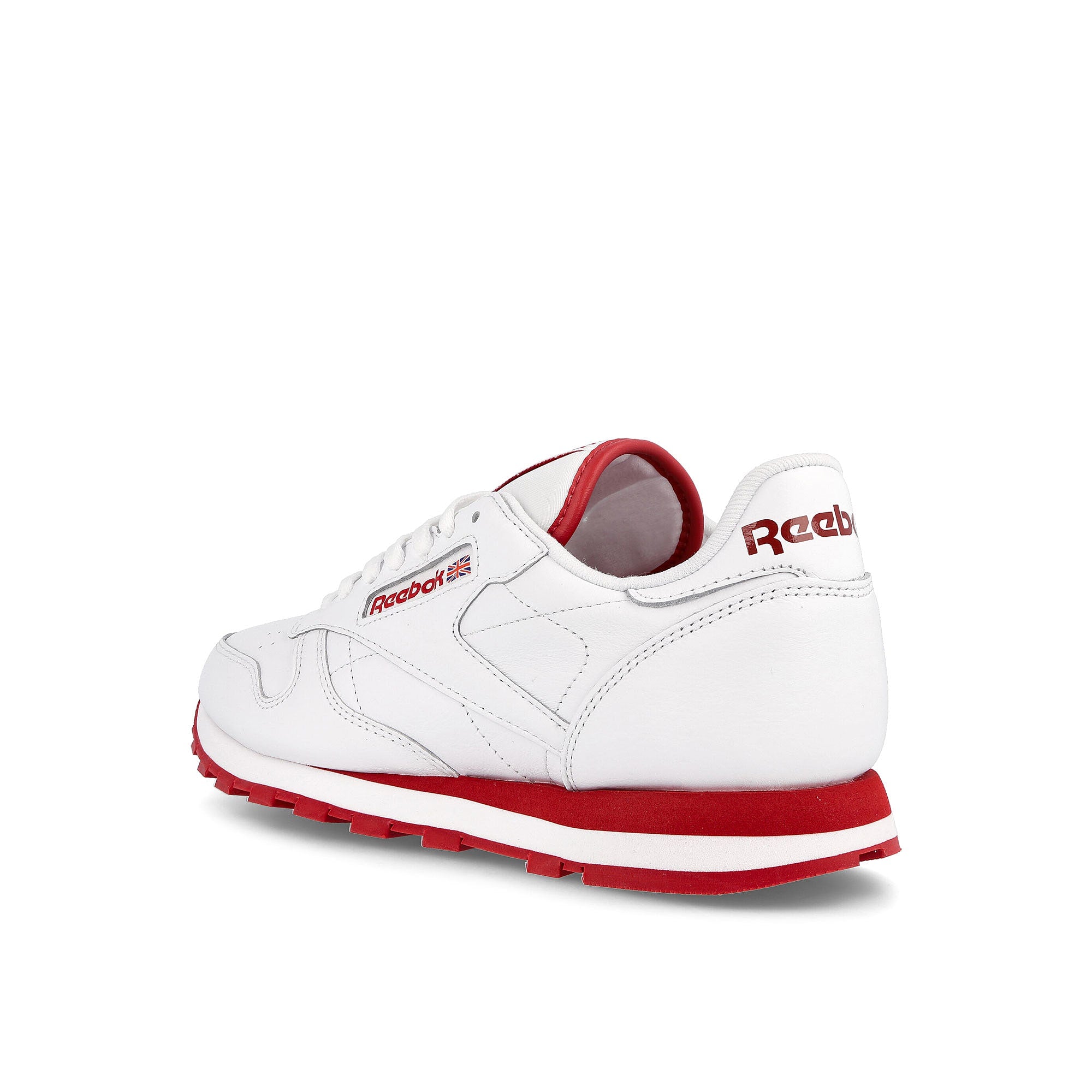 Reebok classic leather Footwear White-Flash Red-Footwear White Sneakers Material | Overkill