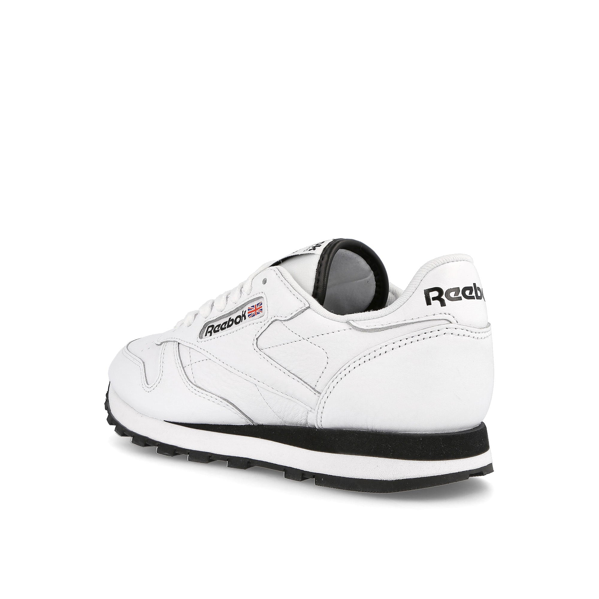 Reebok classic leather Footwear White-Core Black-Footwear White Low Top Sneakers Material | Overkill