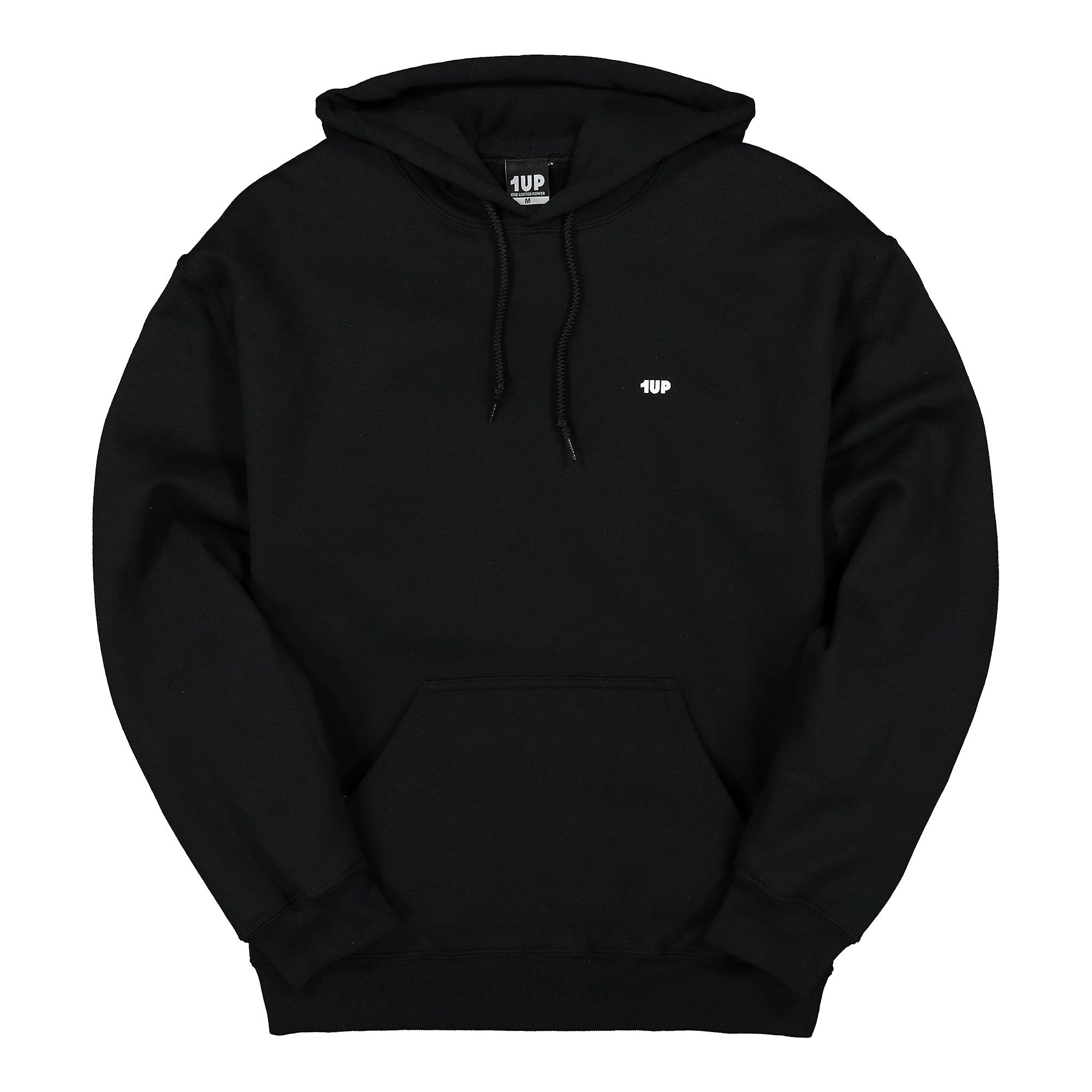 1UP "United" Hoodie Black Hoodies H-UN-B- Black | Overkill