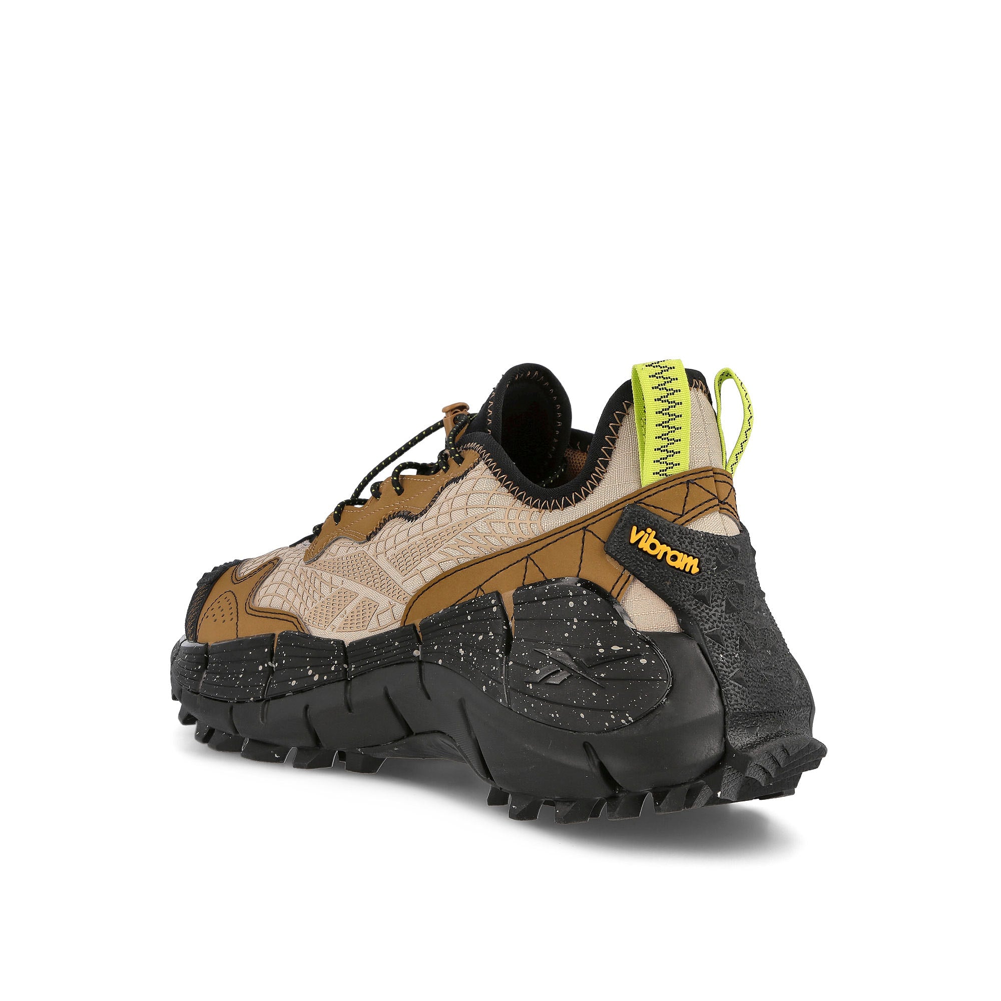 Reebok zig kinetica ii edge Modern Beige-Sepia-Core Black Sneakers Material | Overkill