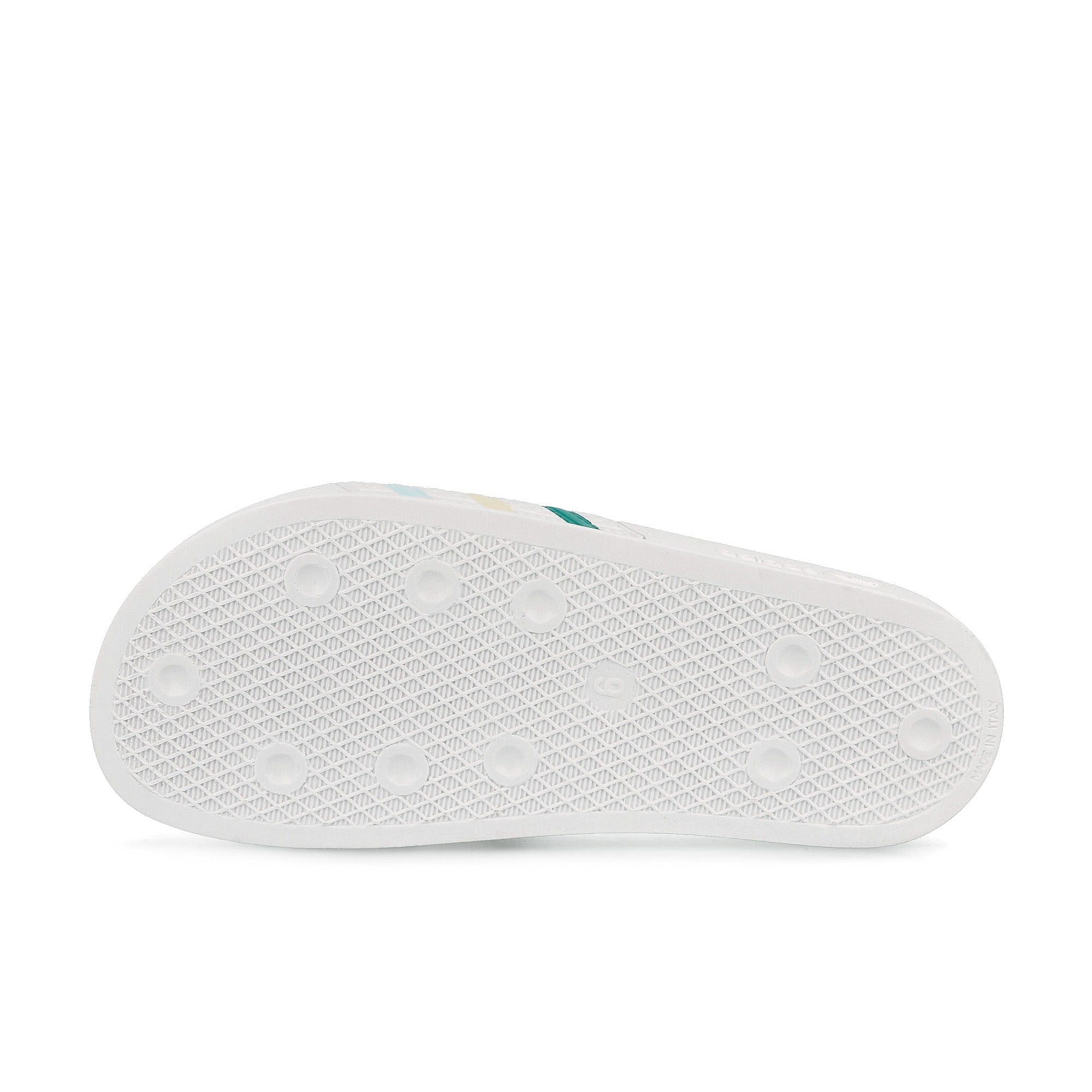 adidas adilette Footwear White / Halo Mint / Wonder White Detail view 2 | Overkill
