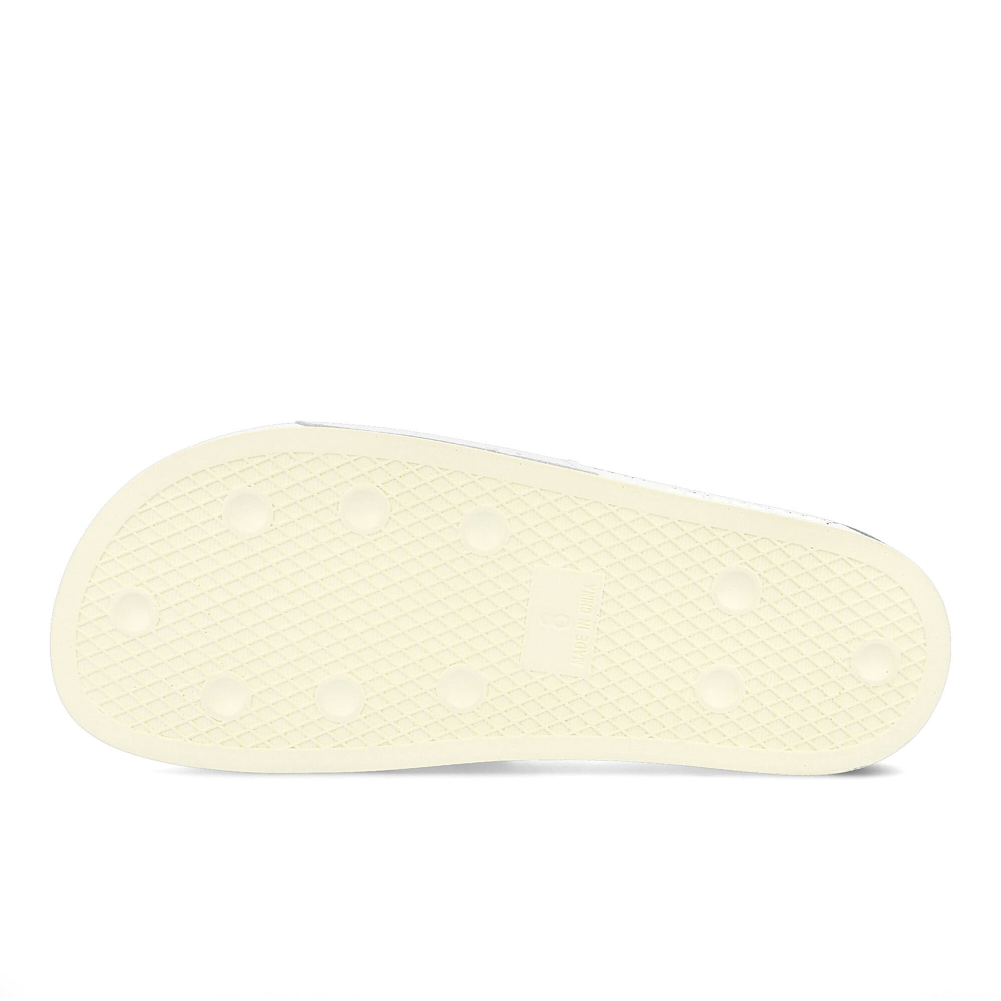 adidas adilette Footwear White-Green-Footwear White Slides, Sandals & Slippers Detail View 1 | Overkill