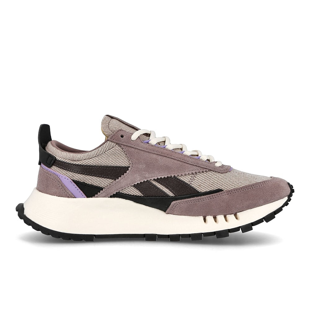 Reebok ASAP Nast x Reebok Classic Legacy Sandy Taupe-Crisp Purple-Black Sneakers Silhouette | Overkill