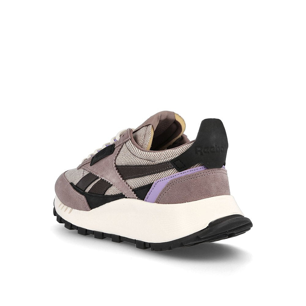 Reebok ASAP Nast x Reebok Classic Legacy Sandy Taupe-Crisp Purple-Black Sneakers Material | Overkill