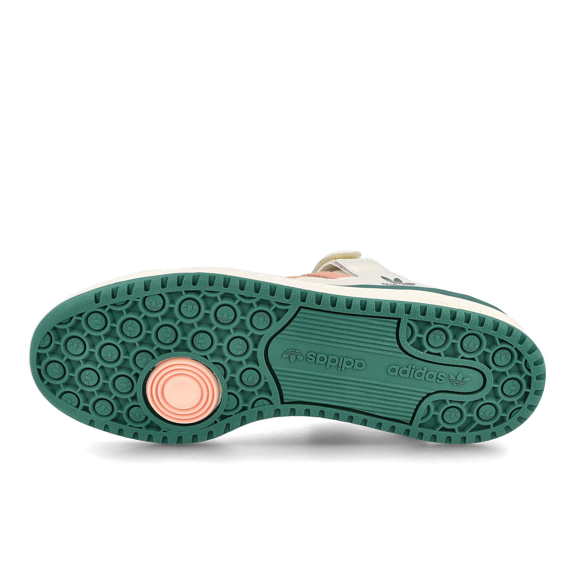 adidas forum 84 low Off White-Collegiante Green-Glow Pink Low Top Sneakers Detail View 1 | Overkill