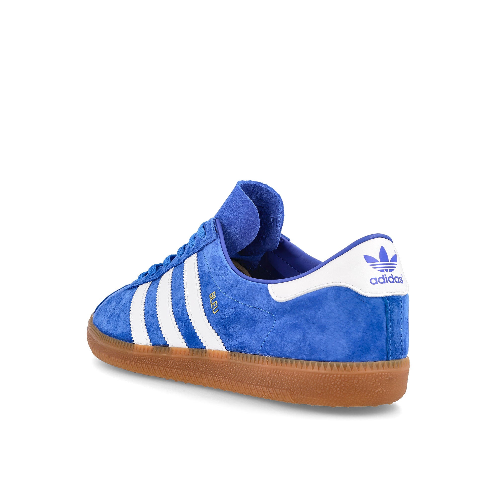 adidas bleu Bright Blue-Footwear White-Gold Metalic Sneakers Material | Overkill