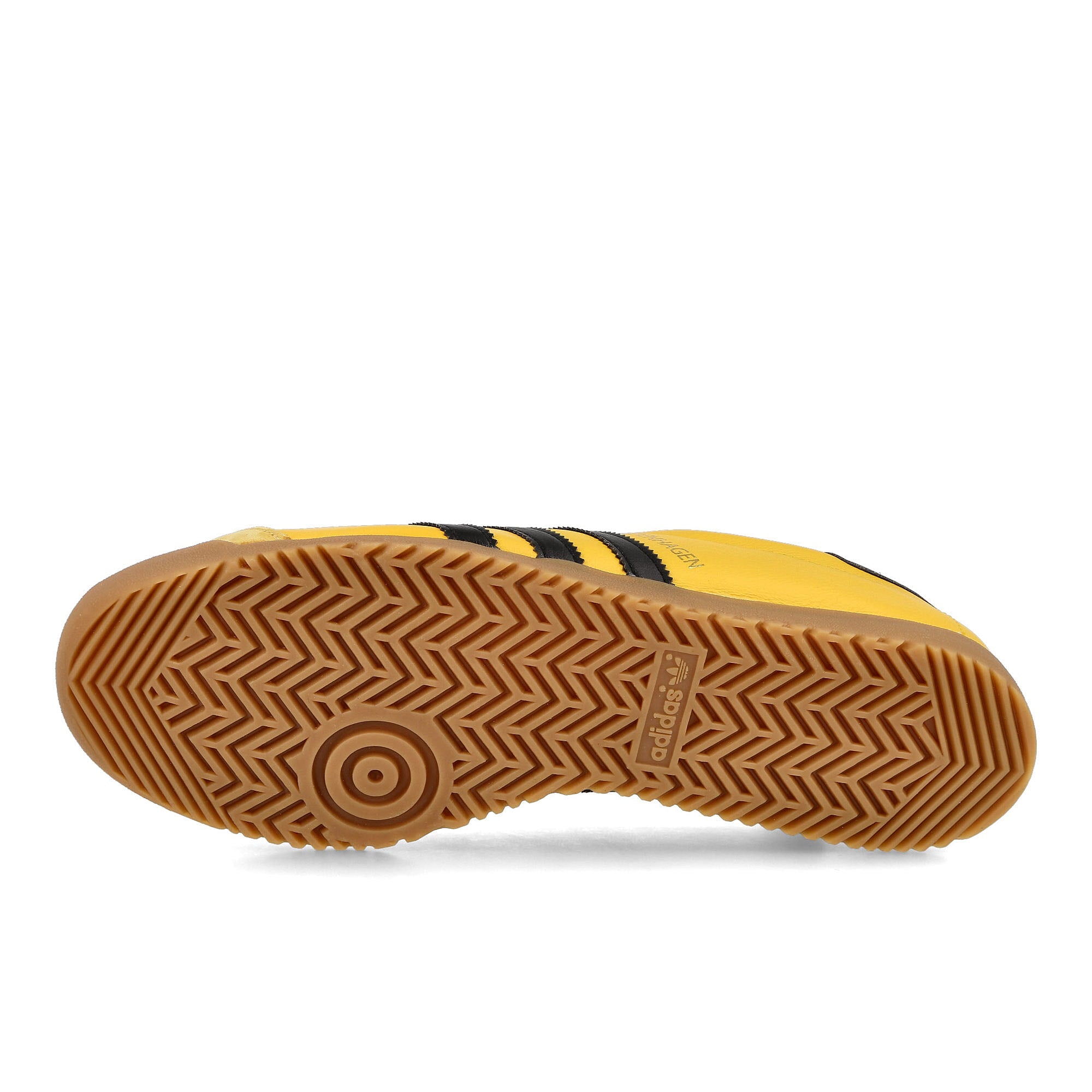 adidas kopenhagen Hazy Yellow / Core Black / Gold Metallic Detail view 2 | Overkill