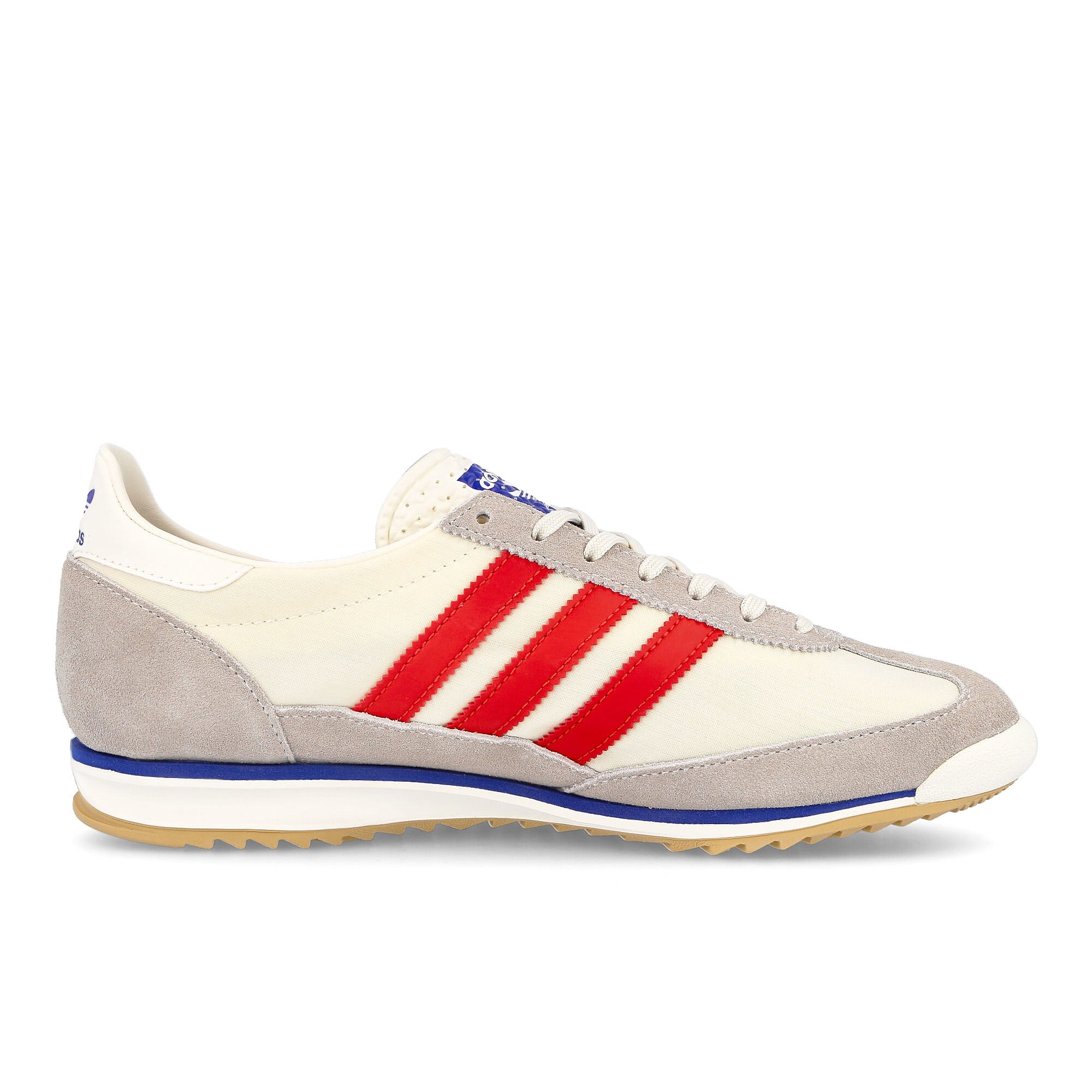 adidas sl 72 Chalk White / Red / Power Blue Material | Overkill