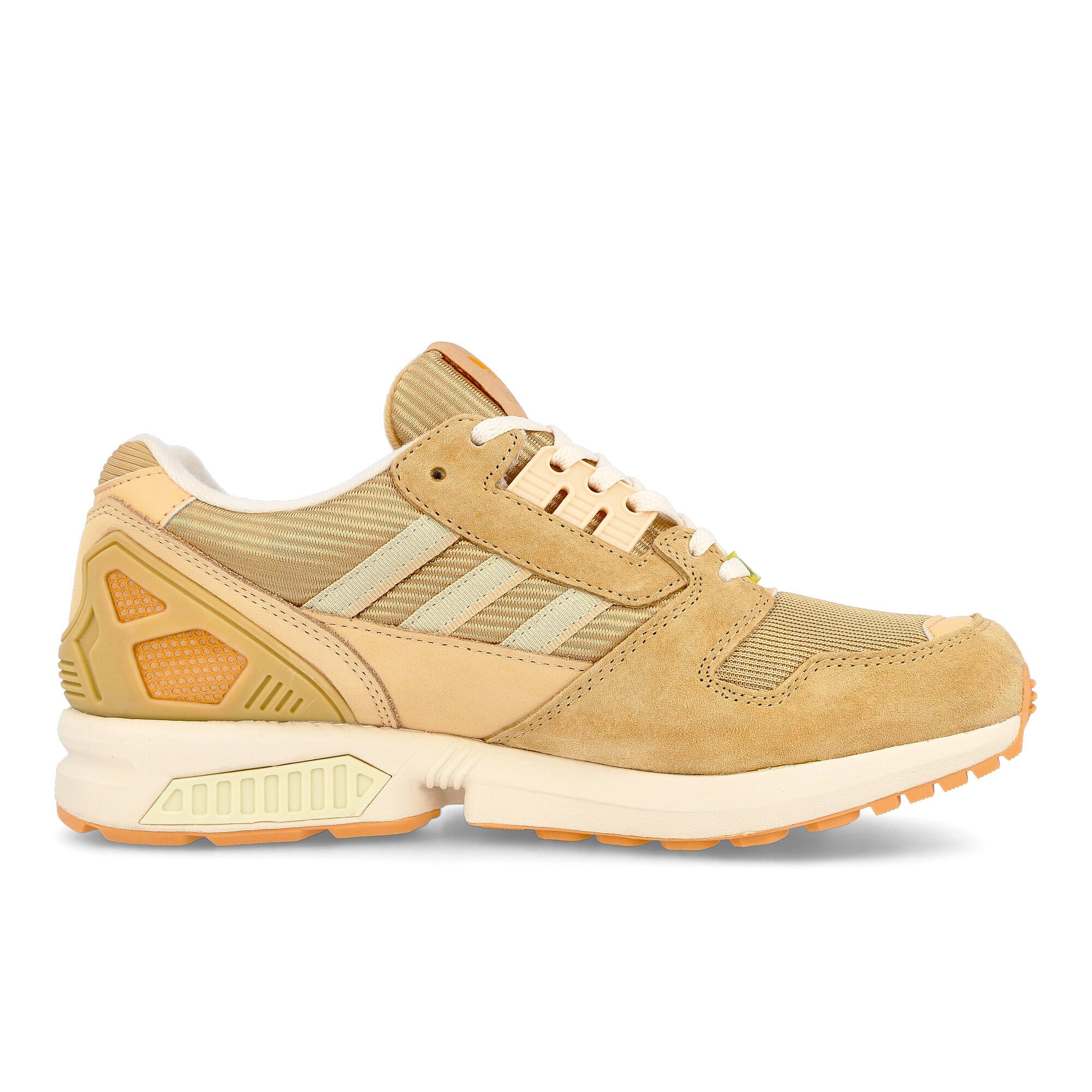 adidas zx 8000 Hazy Beige-Sand-Halo Amber Sneakers Silhouette | Overkill