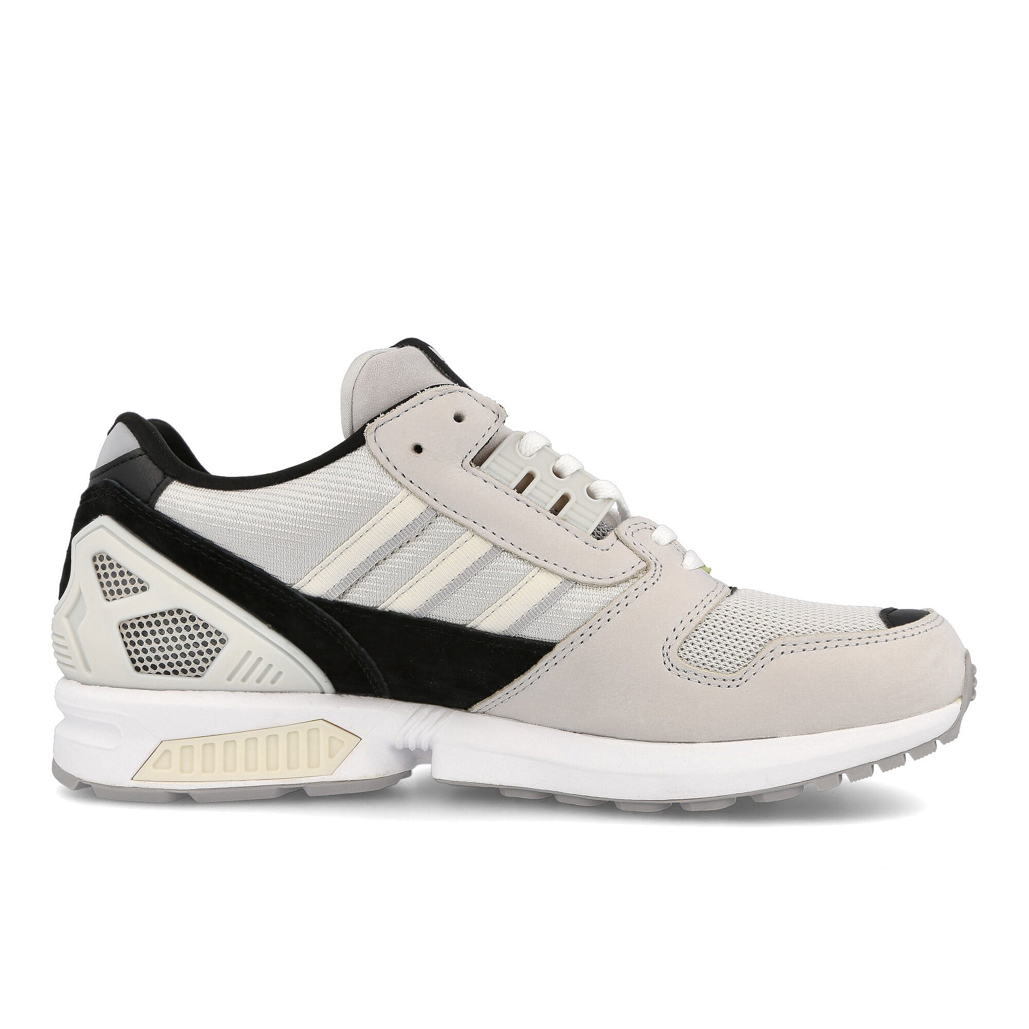 adidas zx 8000 Crystal White-Chalk White-Core Black Sneakers Silhouette | Overkill