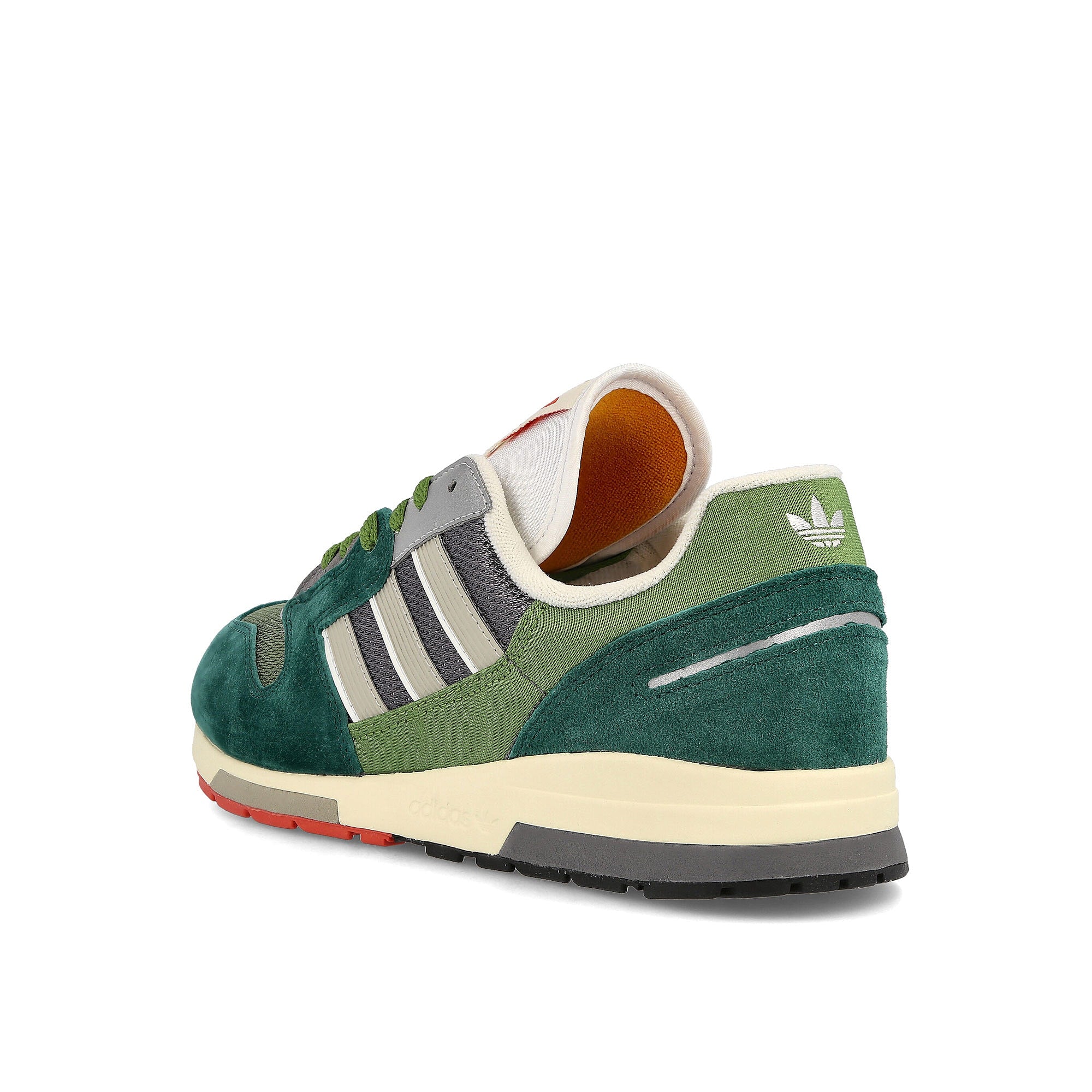 adidas zx 420 Active Green-Orbit Green-Cream White Sneakers Material | Overkill