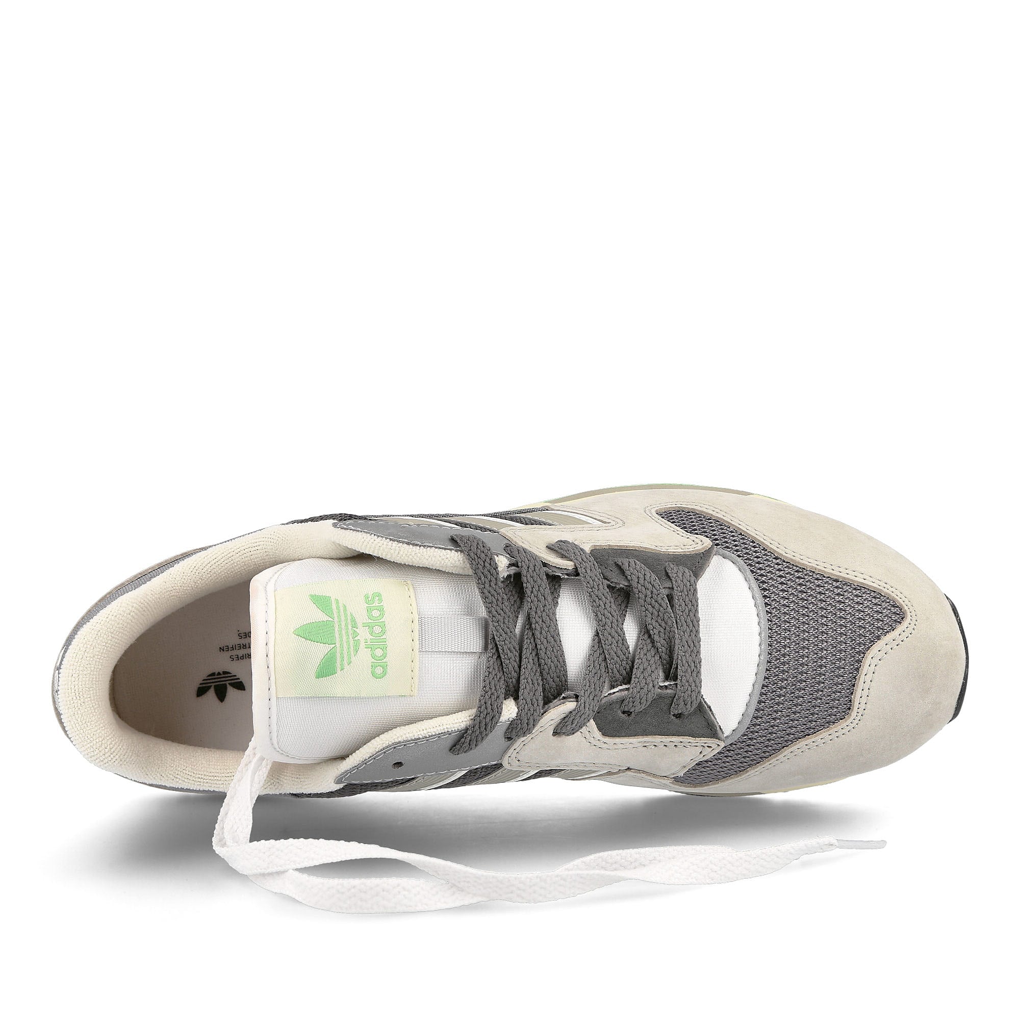 adidas zx 420 Grey Six-Sesame-Cream White Sneakers Detailfoto | Overkill