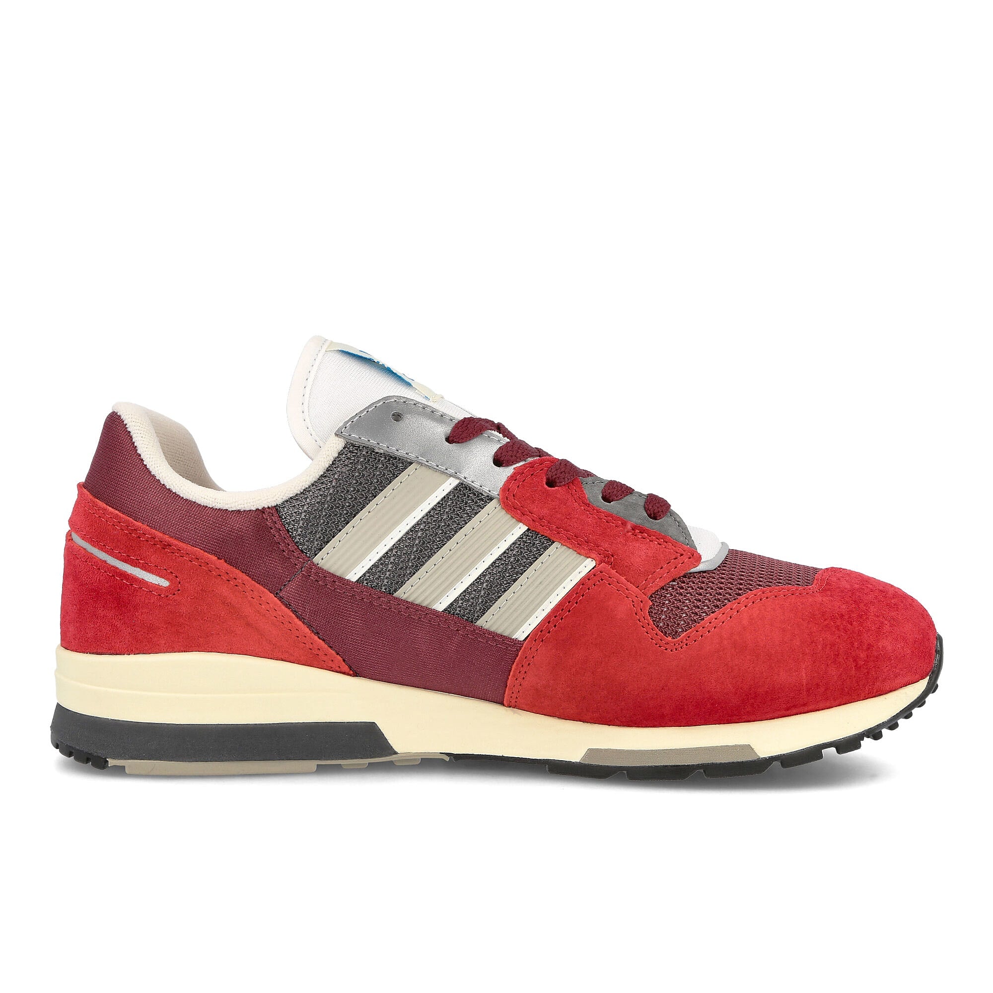 adidas zx 420 Crew Red-Ambient Blush-Cream White Sneakers Silhouette | Overkill