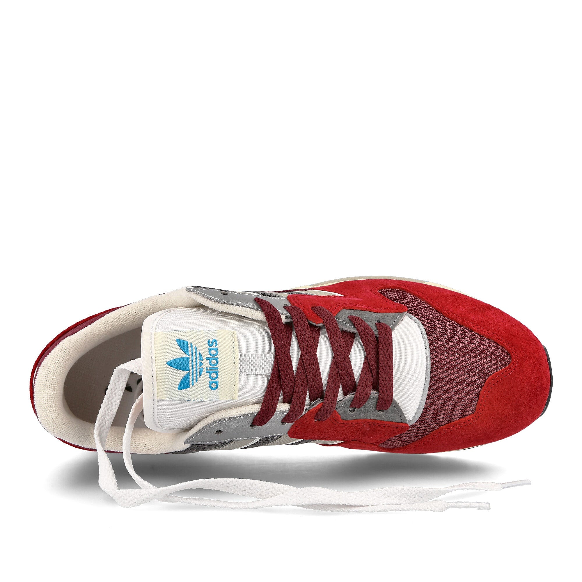 adidas zx 420 Crew Red-Ambient Blush-Cream White Sneakers Detailfoto | Overkill