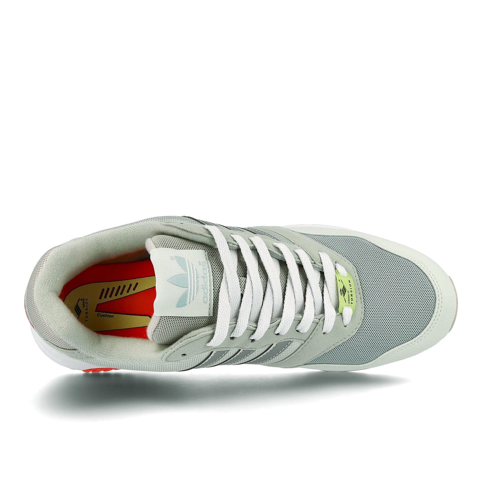 adidas zx 1000 c Linen Green-Halo Green-Crystal White Sneakers Detailfoto | Overkill