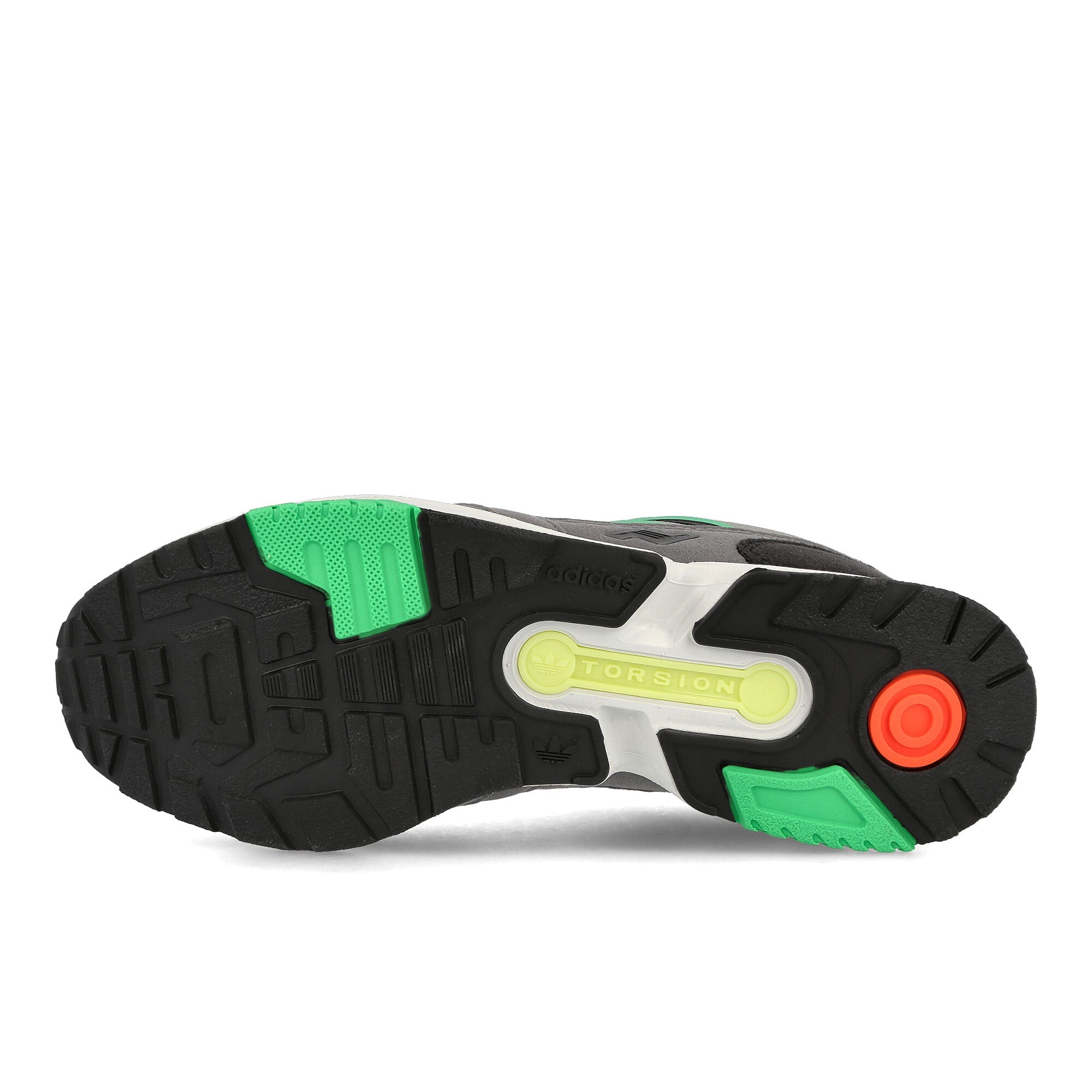 adidas zx 1000 c Feather Grey-Grey Four-Semi Screaming Green Sneakers Detail View 1 | Overkill