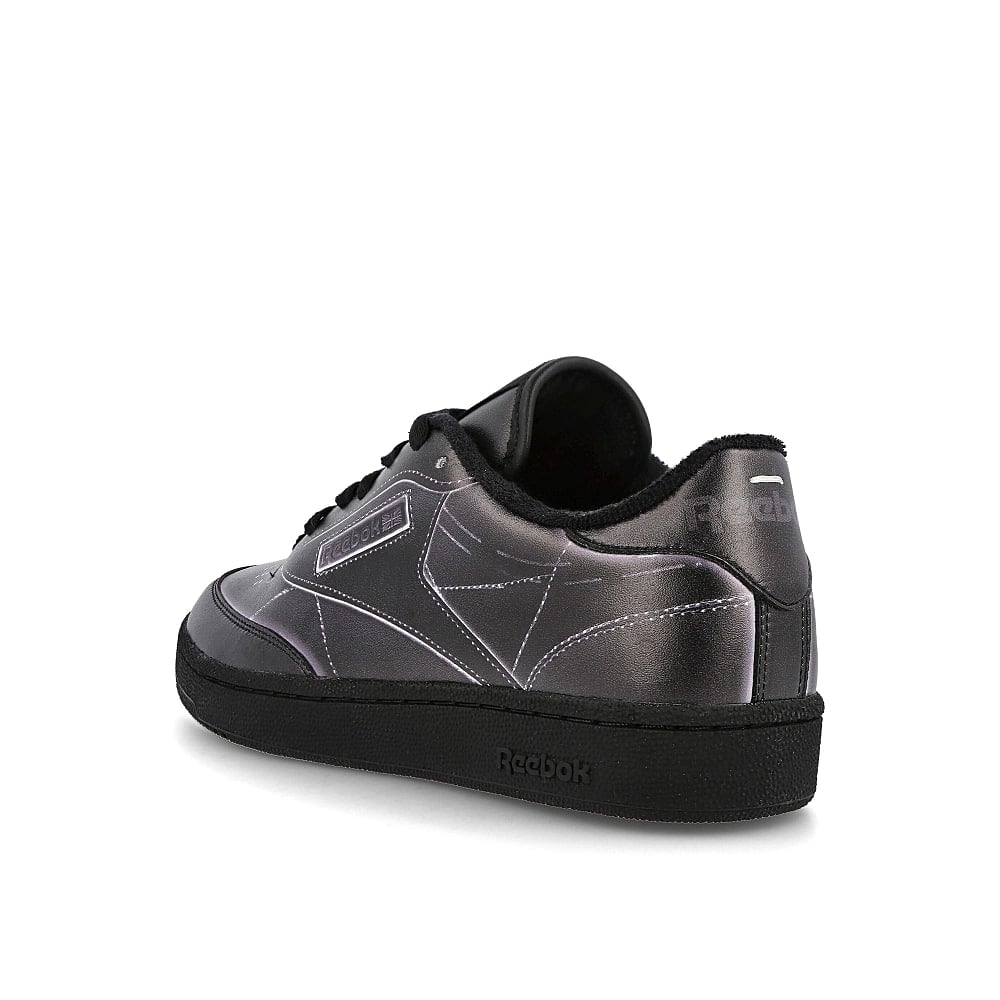 Reebok Maison Margiela x Reebok Club Tromp Leoil Black Close-up | Overkill