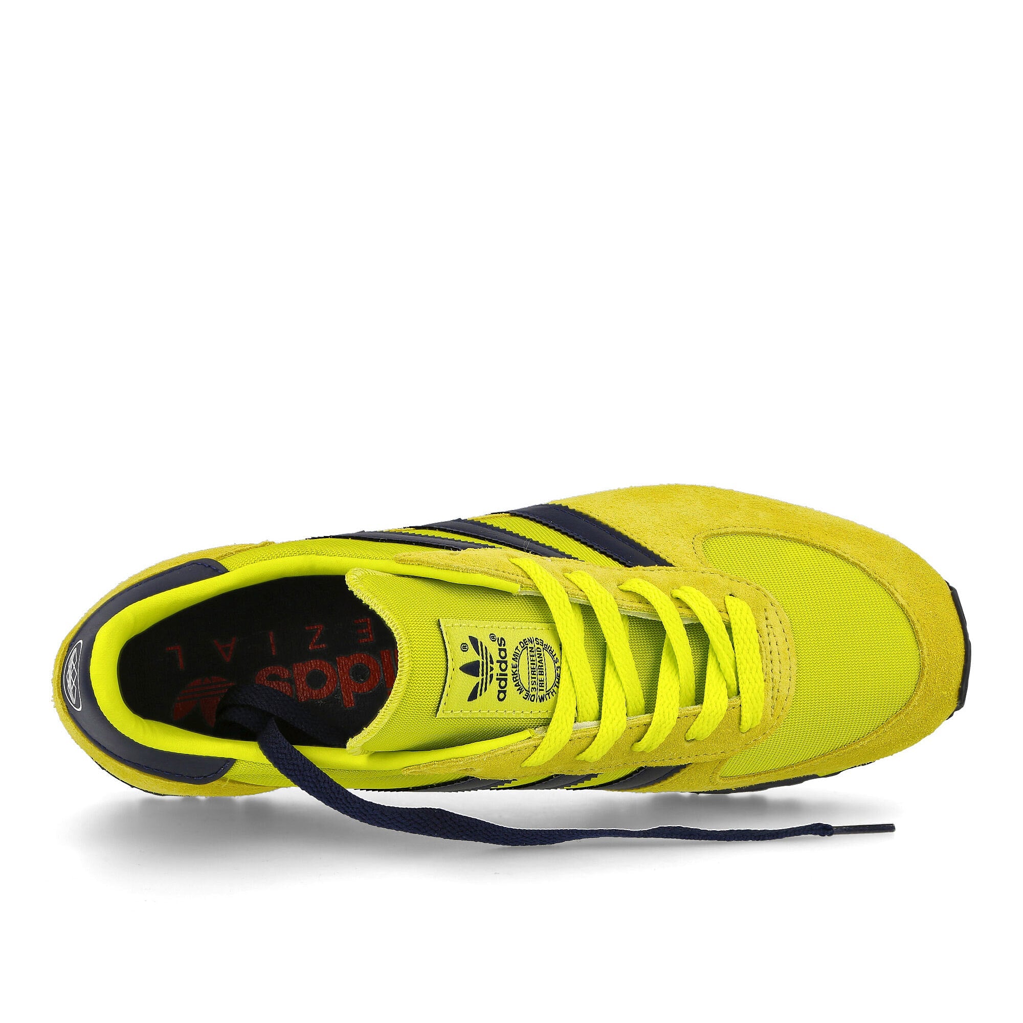 adidas spzl marathon 86 Shock Slime-Collegiate Navy-Yellow Spice Sneakers Detailfoto | Overkill